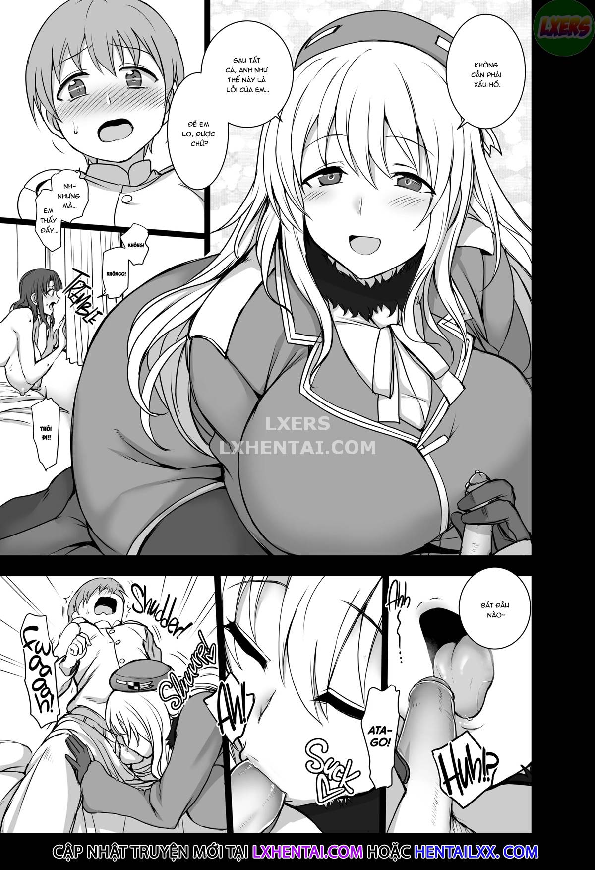 Đọc truyện hentai Nữ hạm yêu quý của tôi - Chap 2 - [END]