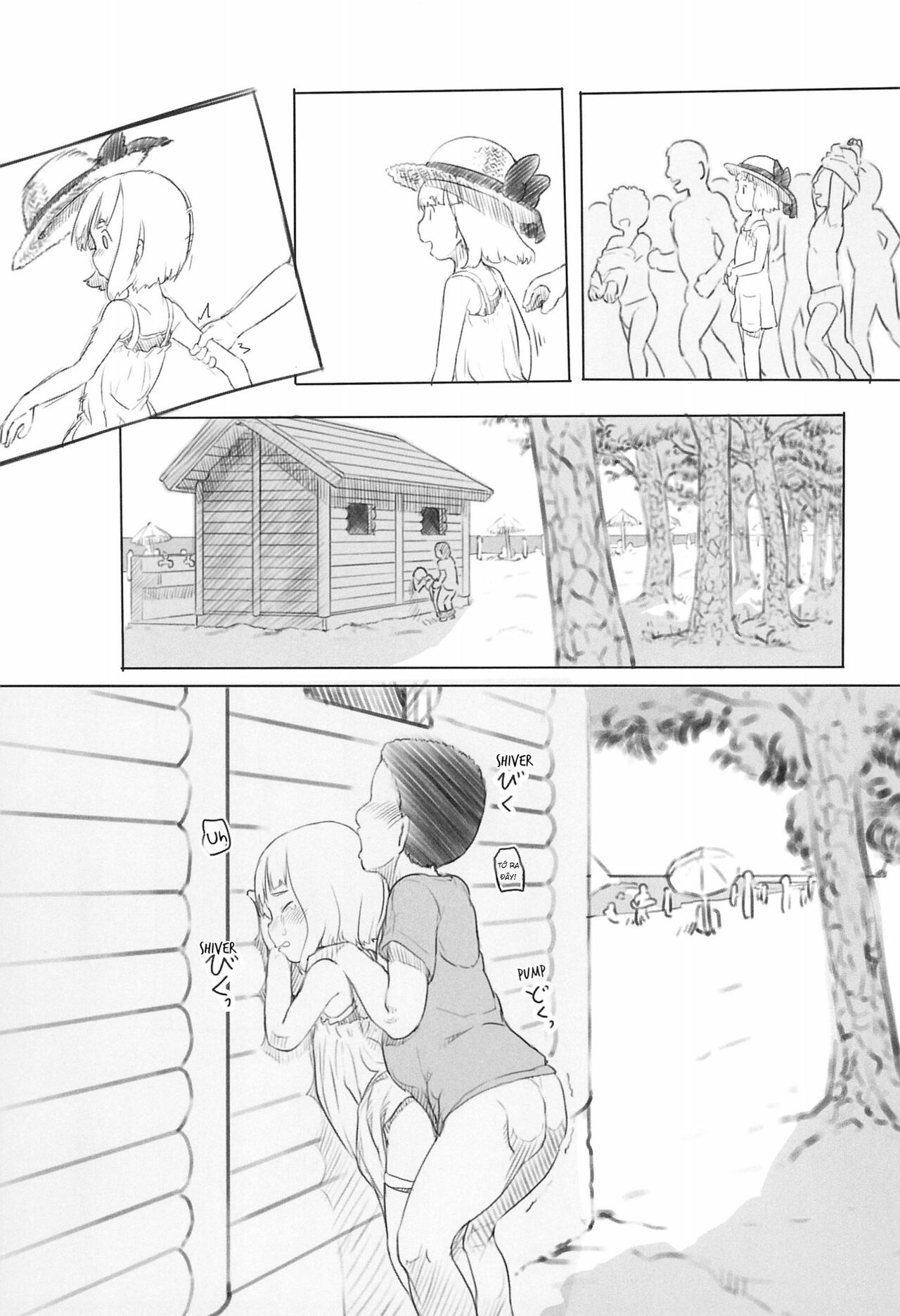 Đọc truyện hentai Sử dụng cô bạn chậm phát triển như cái bình chứa tôn - Chap 2