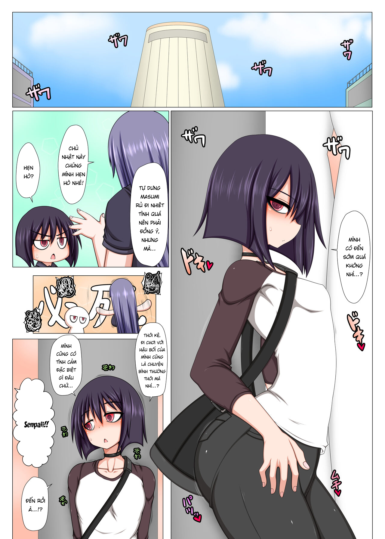 Đọc truyện hentai Tôi bị hậu bối biến thành cái bình chứa tôn - Oneshot