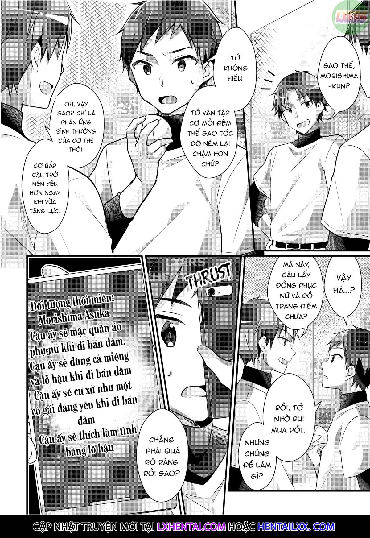 Đọc truyện hentai Cựu Á quân của đội bóng chày là một cô gái điếm Oneshot