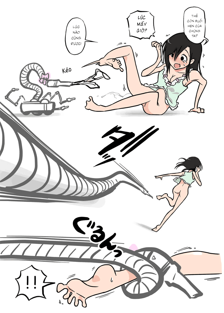 Đọc truyện hentai Bị sàm sỡ bởi một chiếc máy hút bụi - Chap 2