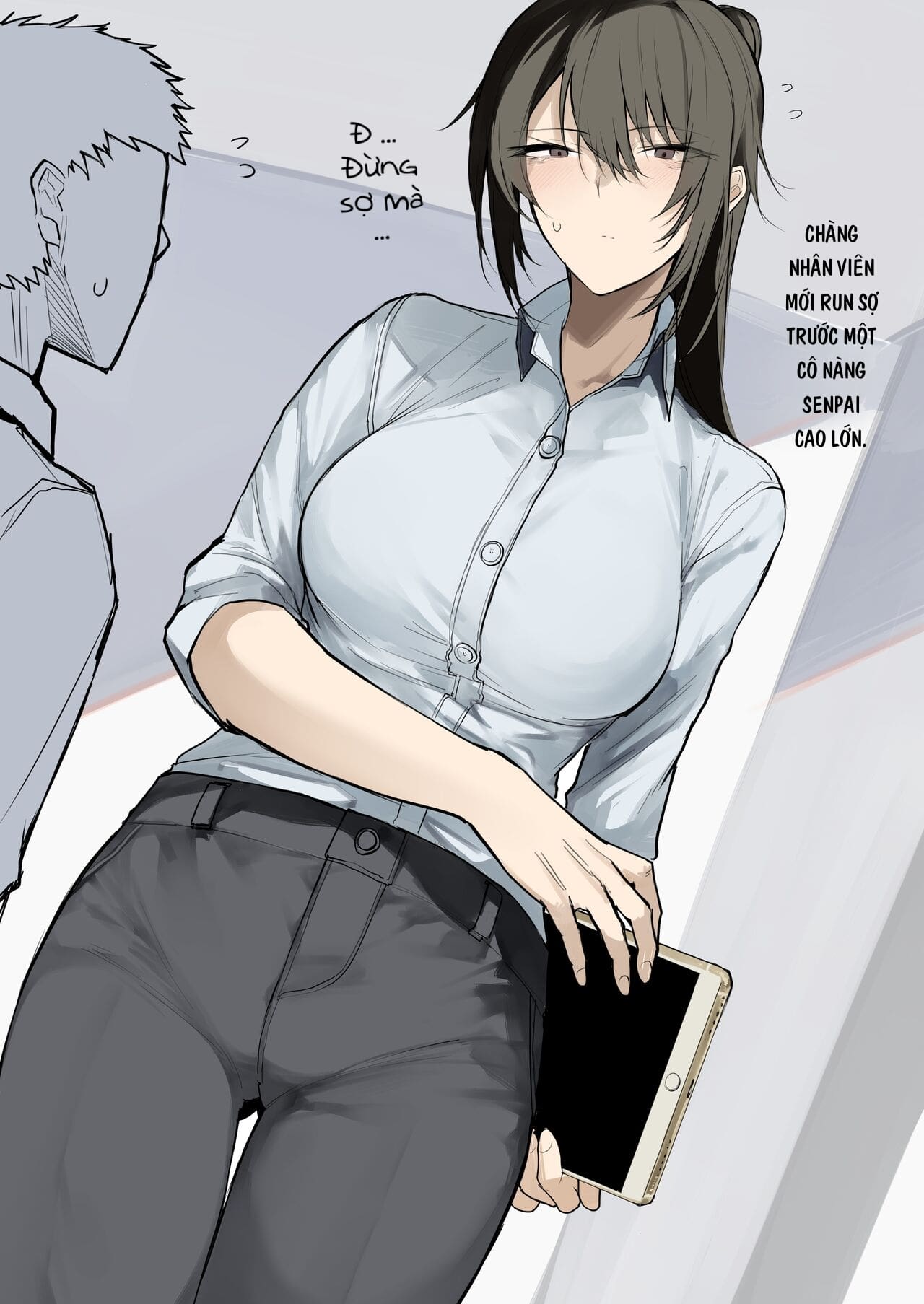 Đọc truyện hentai Chị Gái Văn Phòng Cao Lớn - Oneshot