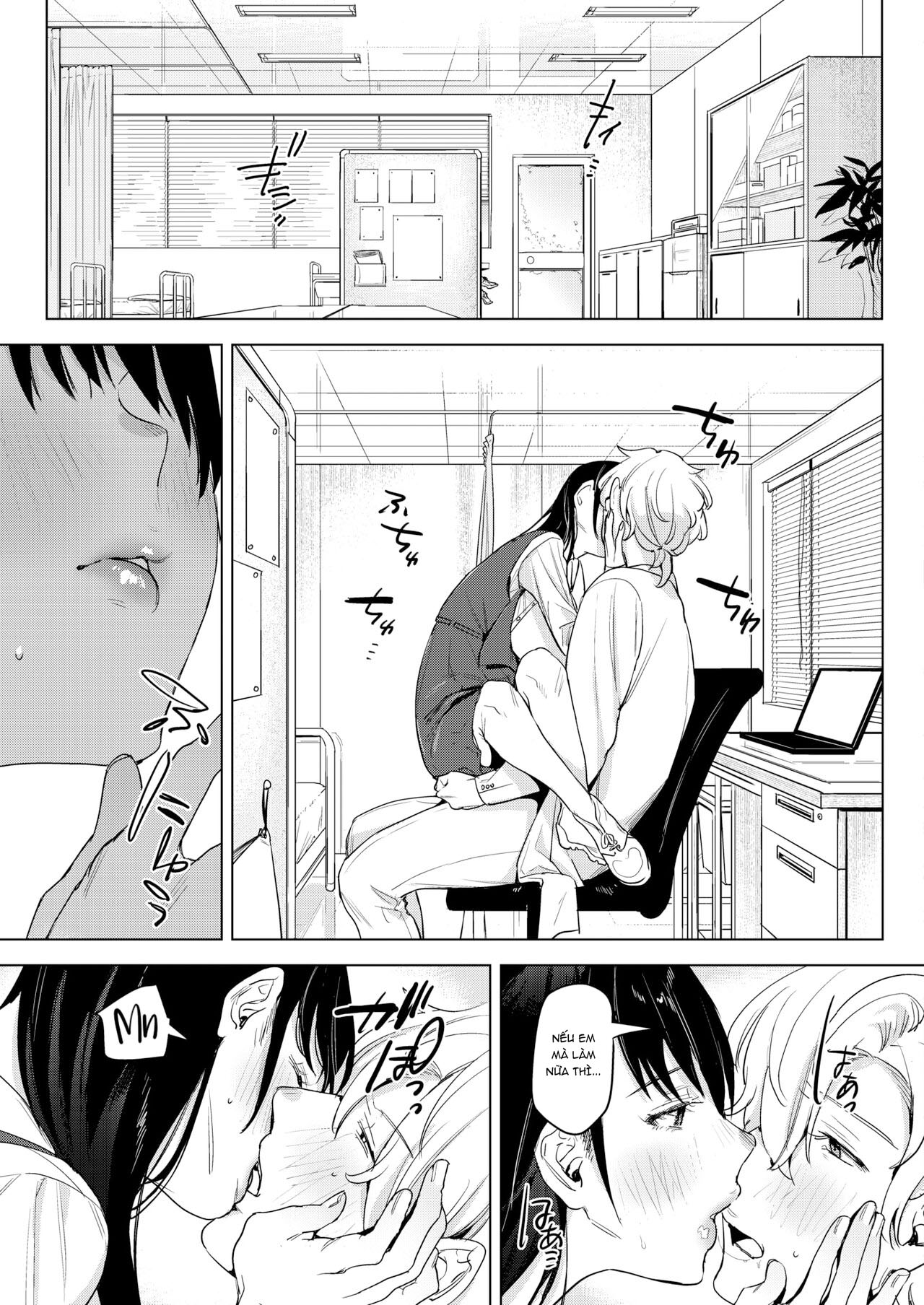 Đọc truyện hentai Himitsu no Hokenshitsu - Oneshot