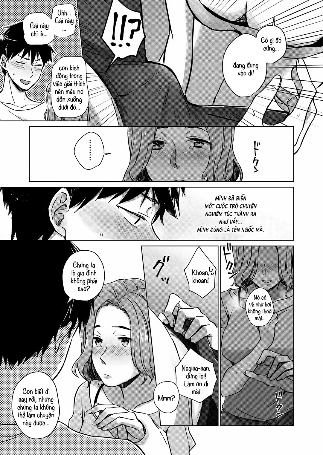 Đọc truyện hentai Mẹ kế khi say - Oneshot