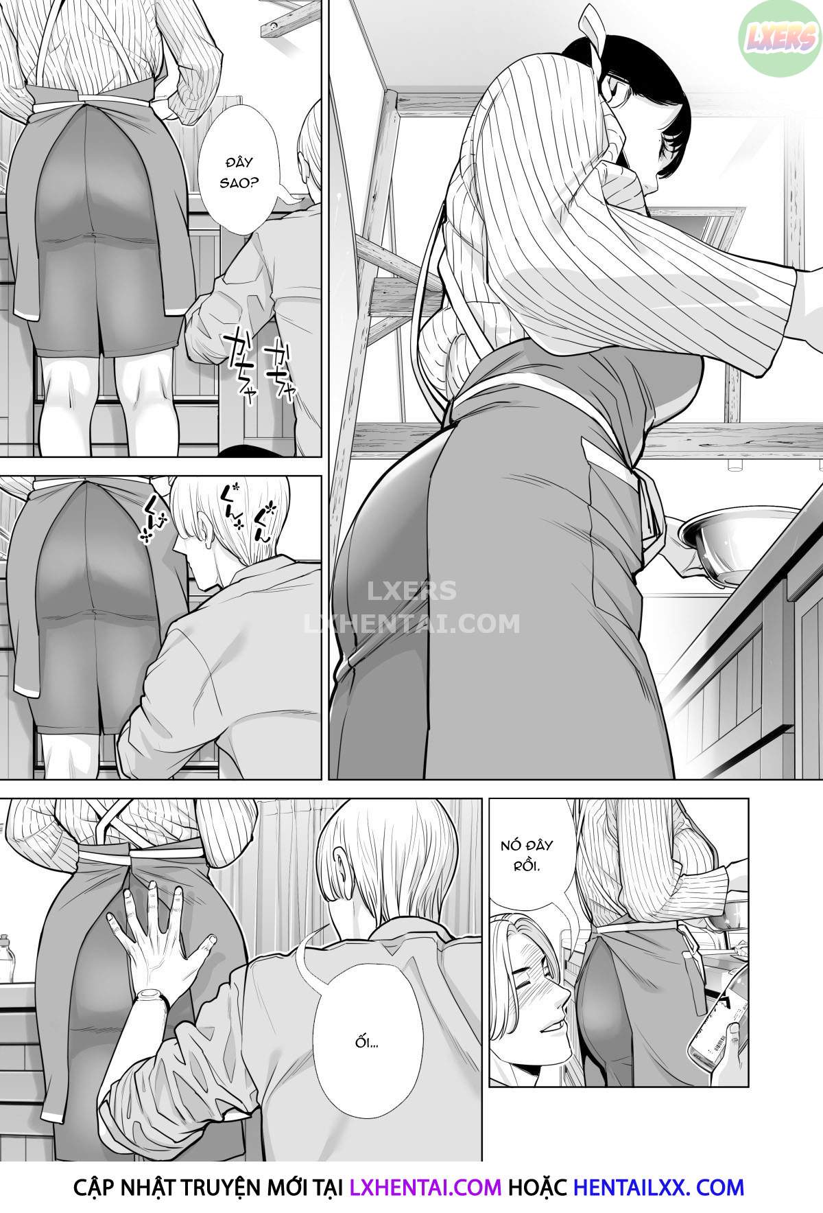 Đọc truyện hentai A Housewife Stolen By A Coworker Besides Her Blackout Drunk Husband - Chap 1