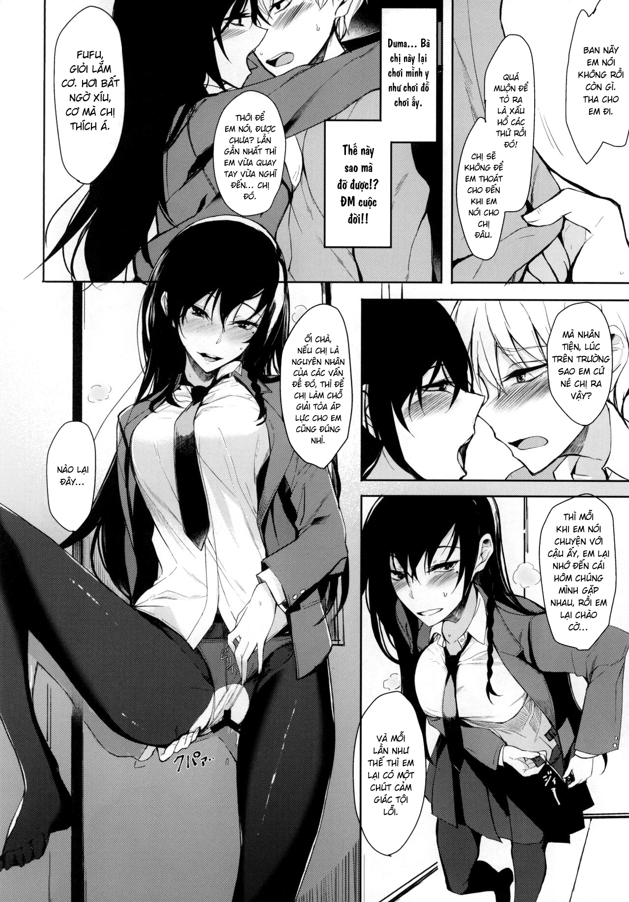 Đọc truyện hentai Cuốn truyện kể về việc tôi bị phục kích bởi một chị gái lạ mặt lớp trên - Chap 2