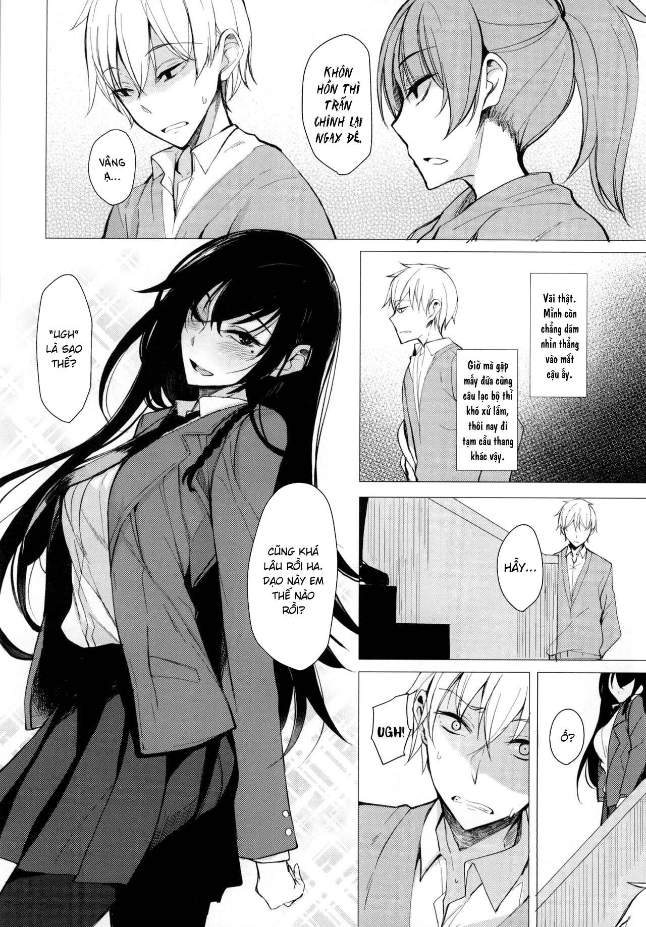 Đọc truyện hentai Cuốn truyện kể về việc tôi bị phục kích bởi một chị gái lạ mặt lớp trên - Chap 2