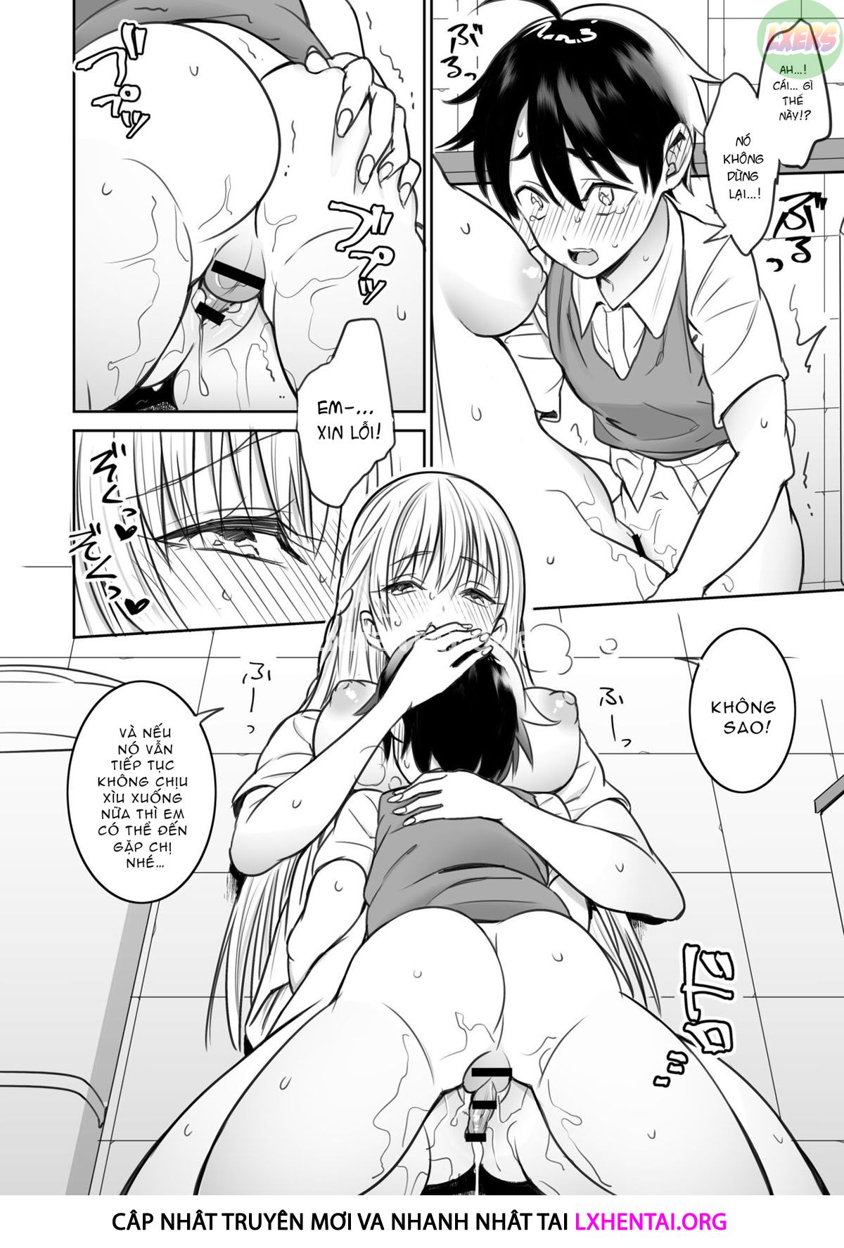Đọc truyện hentai A Story About The Lewd Things The Onee-San I Met At The Library Does To Me - Oneshot