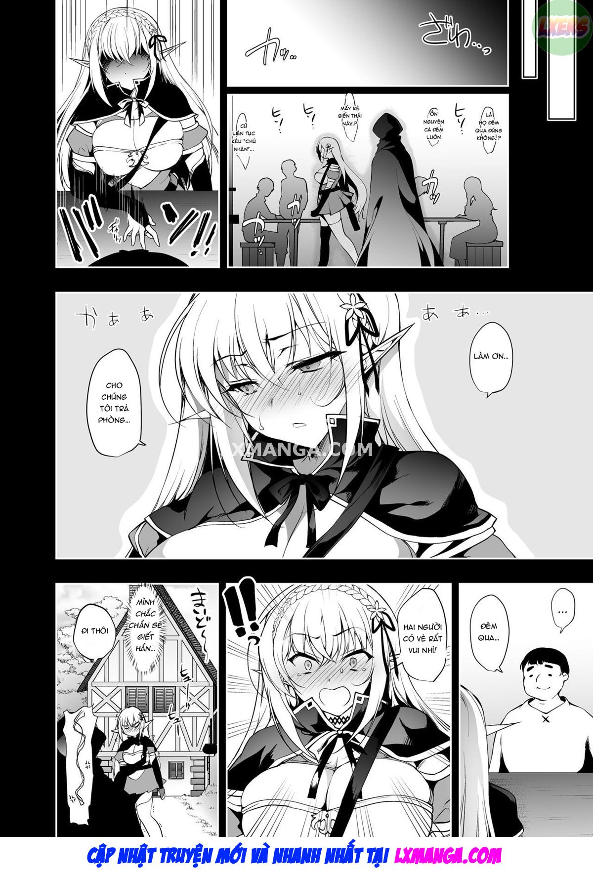 Đọc truyện hentai Elf ni Inmon o Tsukeru Hon Chap 2 LEVEL:2