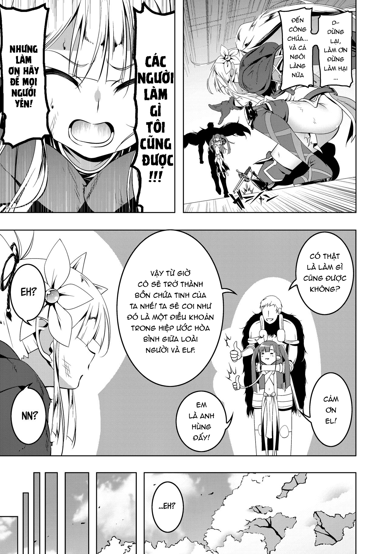 Đọc truyện hentai Kị sĩ khoái lạc ~Elfina~ - Chap 1