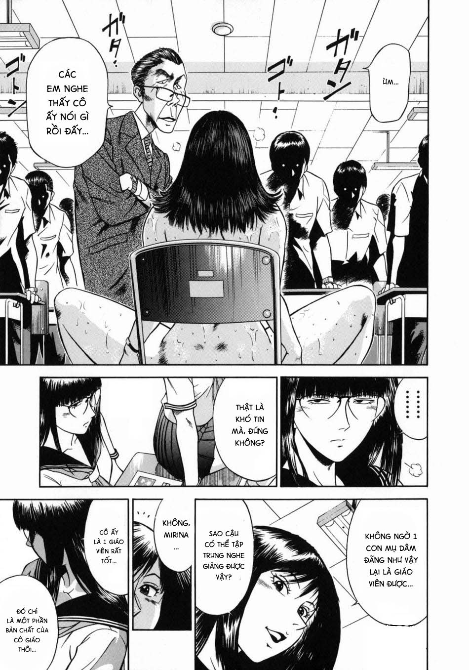 Đọc truyện hentai Nữ giáo viên Rieka - Chap 5