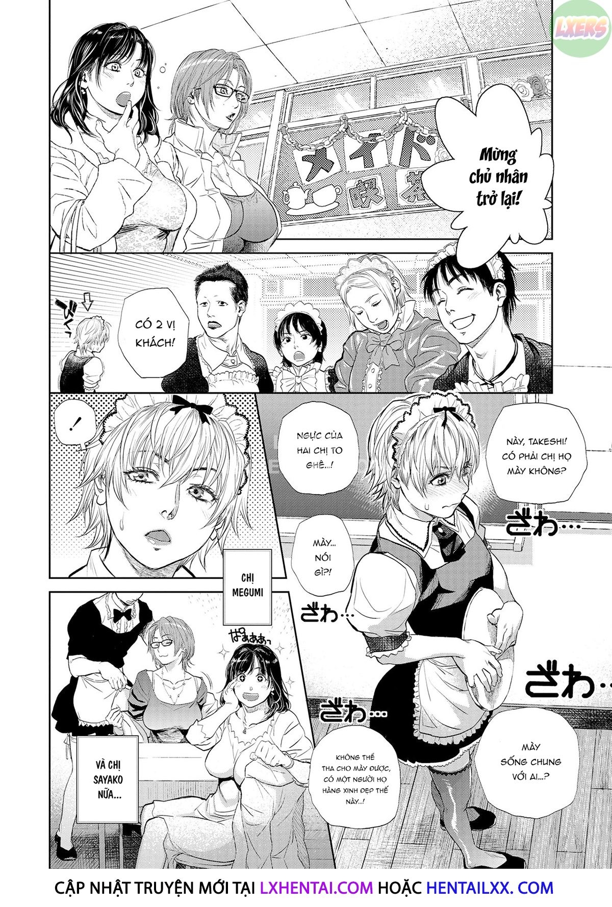 Đọc truyện hentai Together With My Older Cousin - Chap 4