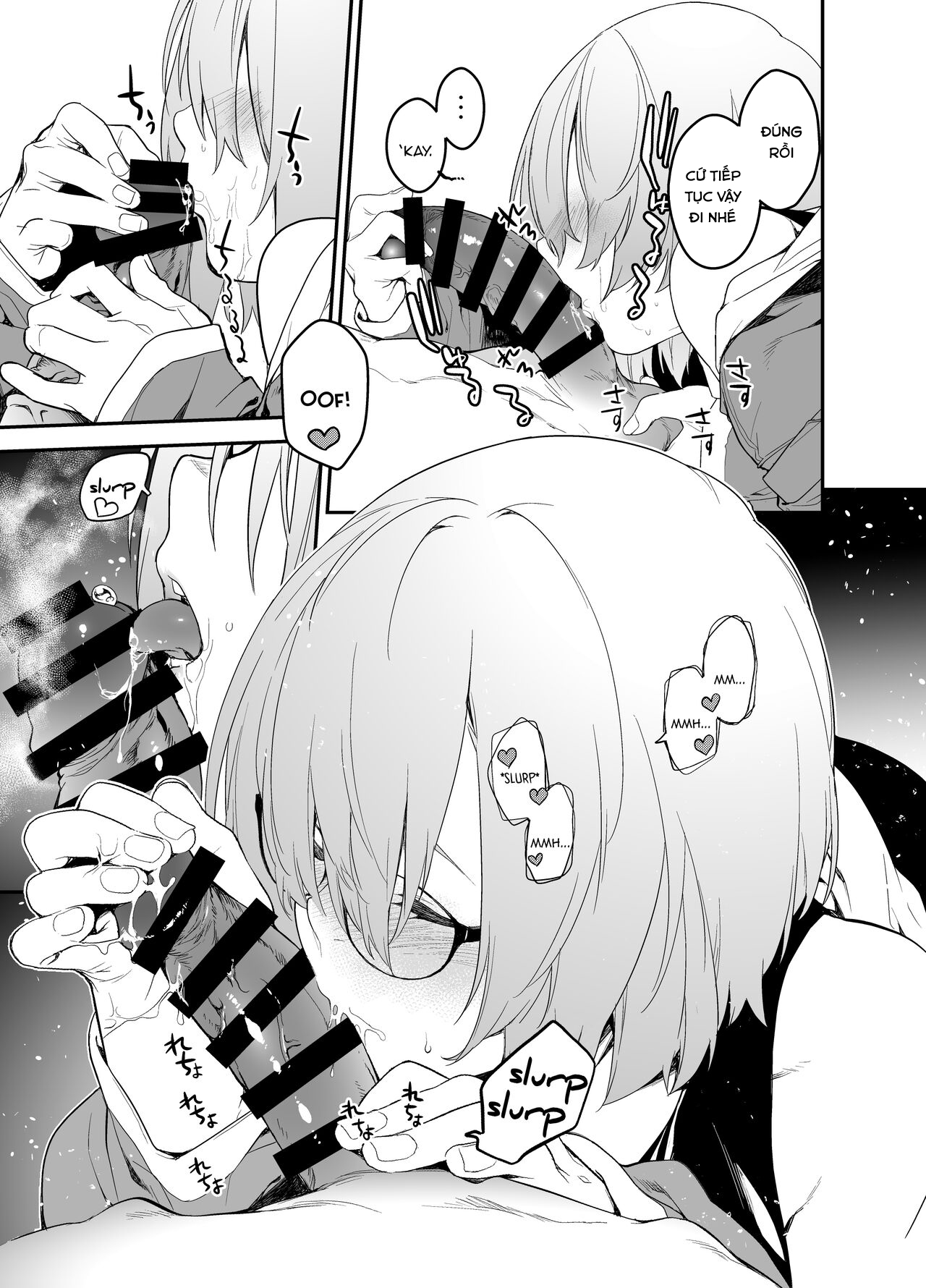 Đọc truyện hentai While Senpai Is Asleep During Maintenance - Oneshot