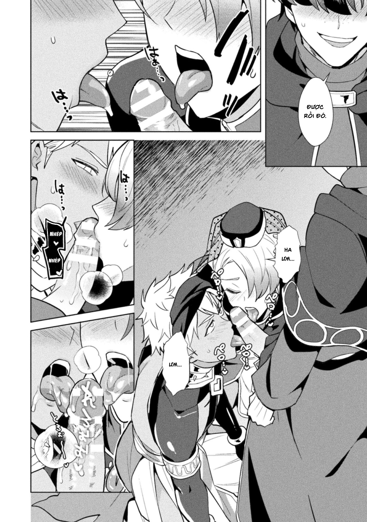 Đọc truyện hentai Kinju no Madousho Saishuu Hanashi Kinju de Yuusha no Nakama o Akuochi Sennou - Chap 1.