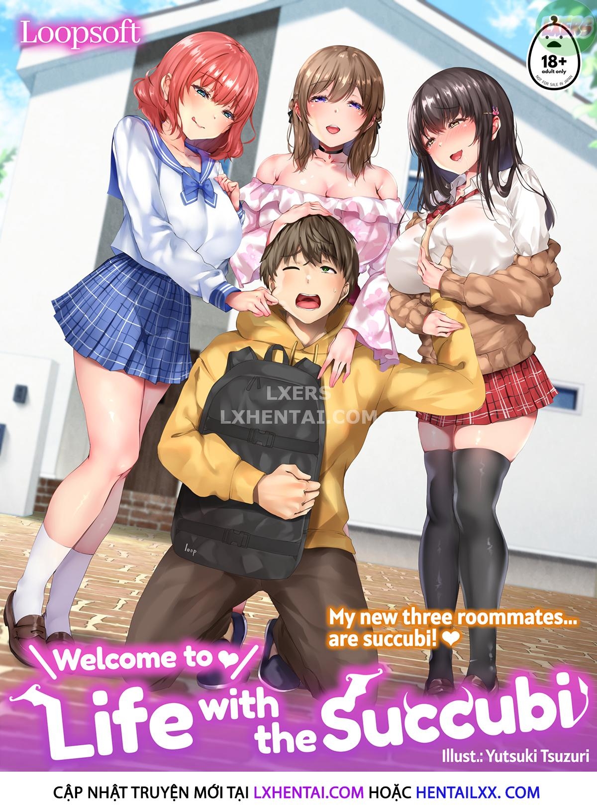 Đọc truyện hentai Life with the Succubi - Chap 1