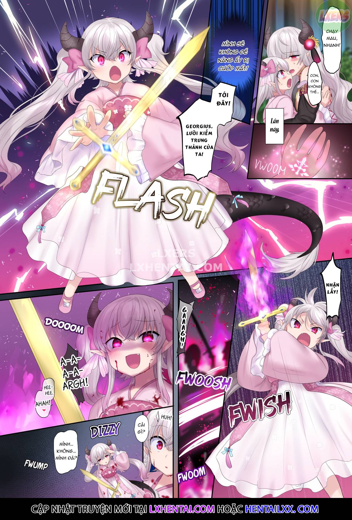 Đọc truyện hentai Sự sụp đổ của một anh hùng từ Grace Dragon Princess - Oneshot