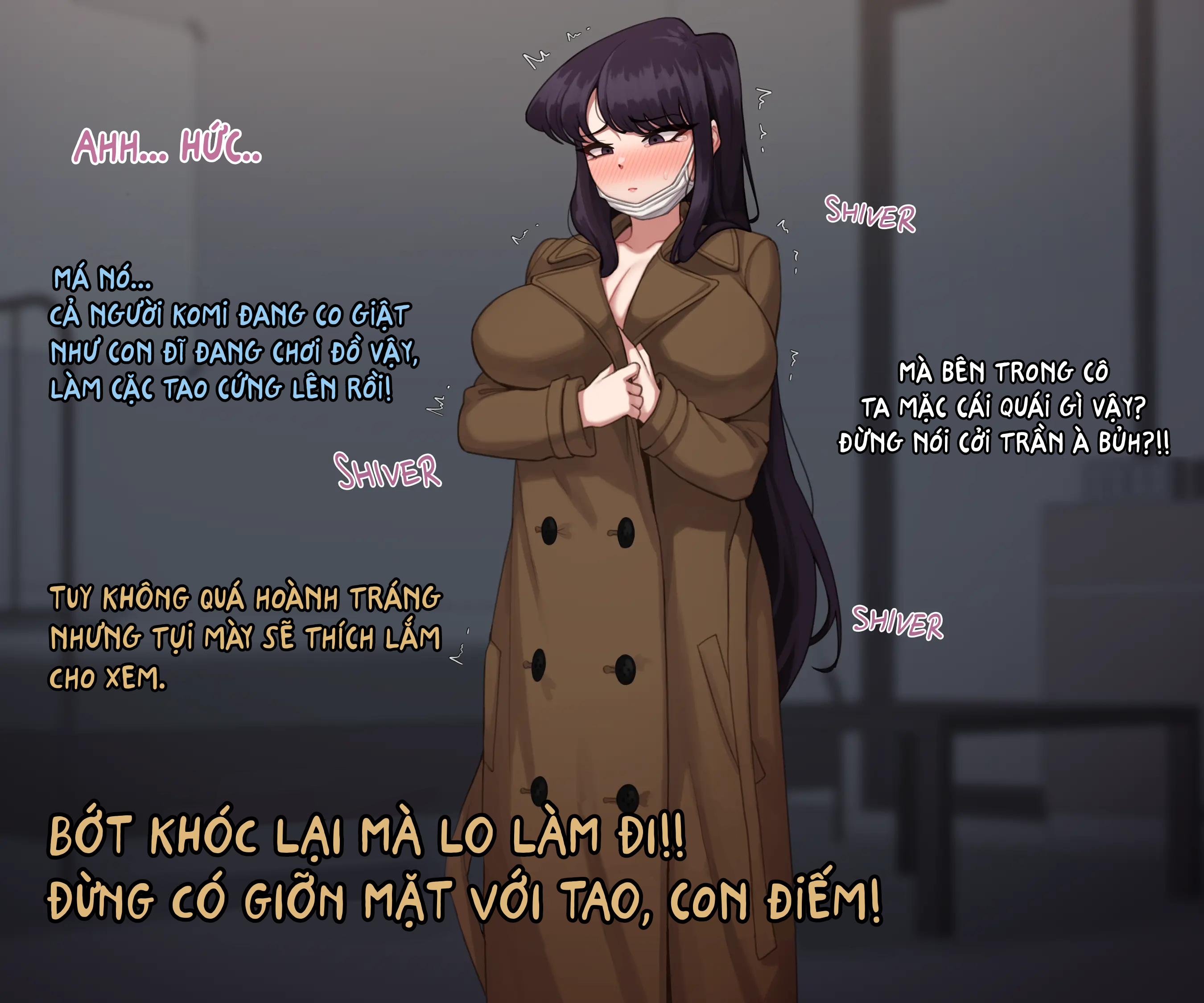 Đọc truyện hentai Bồn chứa tinh Komi-san - Oneshot