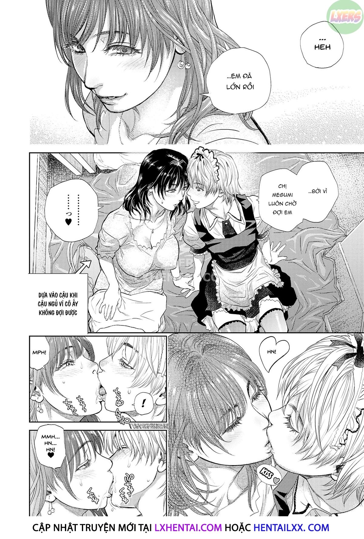 Đọc truyện hentai Together With My Older Cousin - Chap 4
