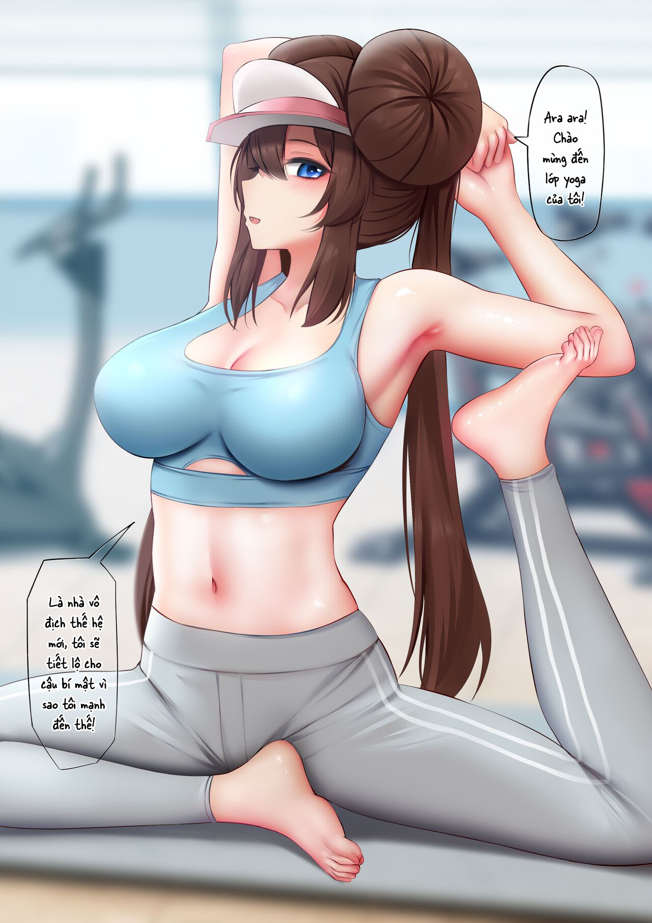 Đọc truyện hentai Bài học yoga của nhà vô địch - Oneshot