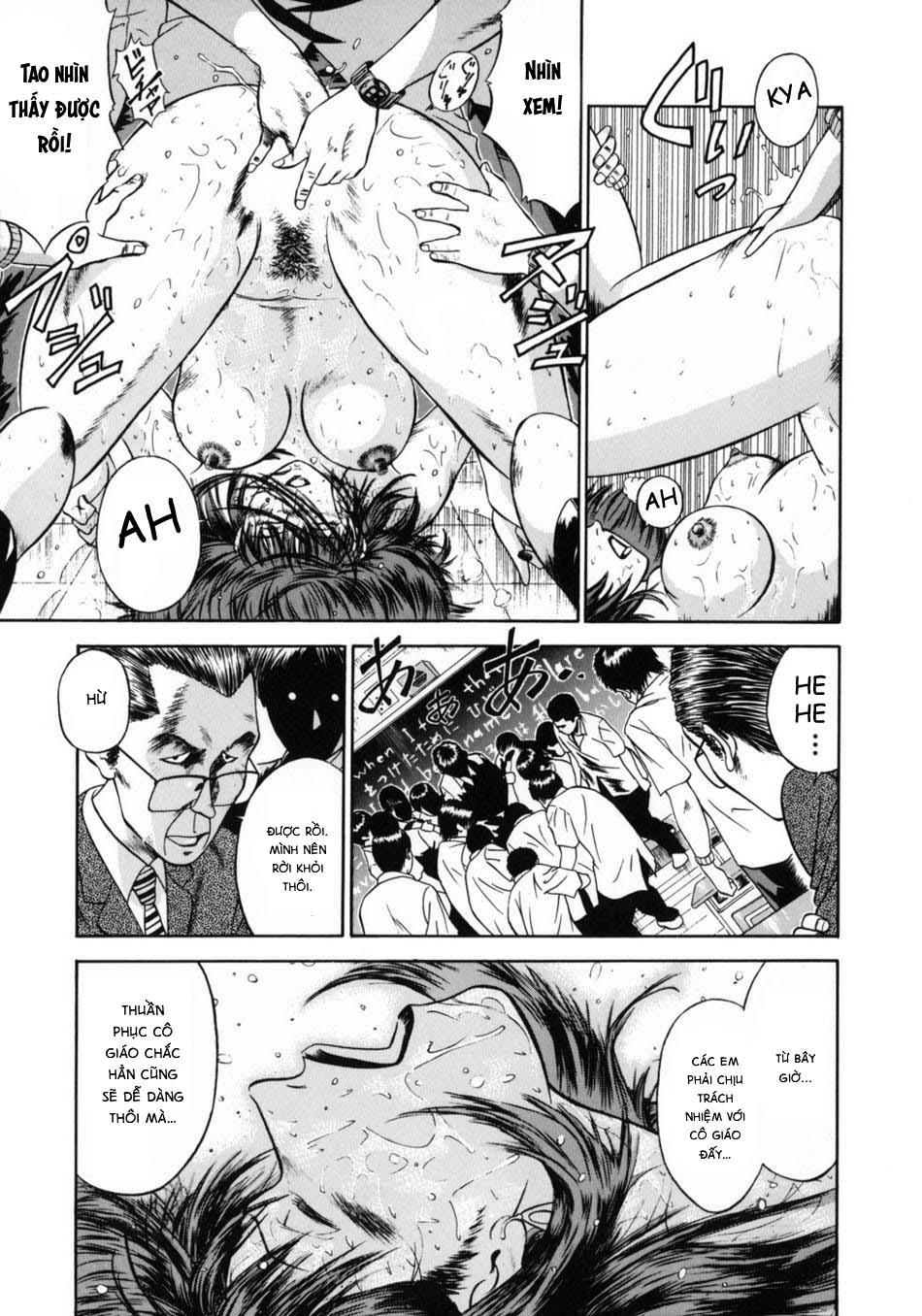 Đọc truyện hentai Nữ giáo viên Rieka - Chap 5
