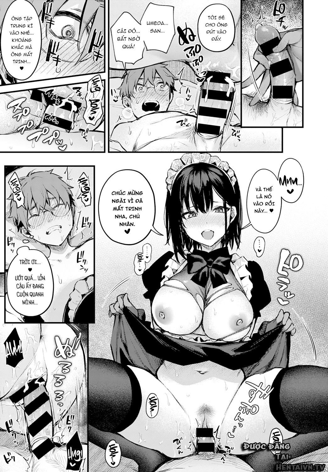 Đọc truyện hentai Boku wa Umeda-san ni Sakaraenai - Oneshot