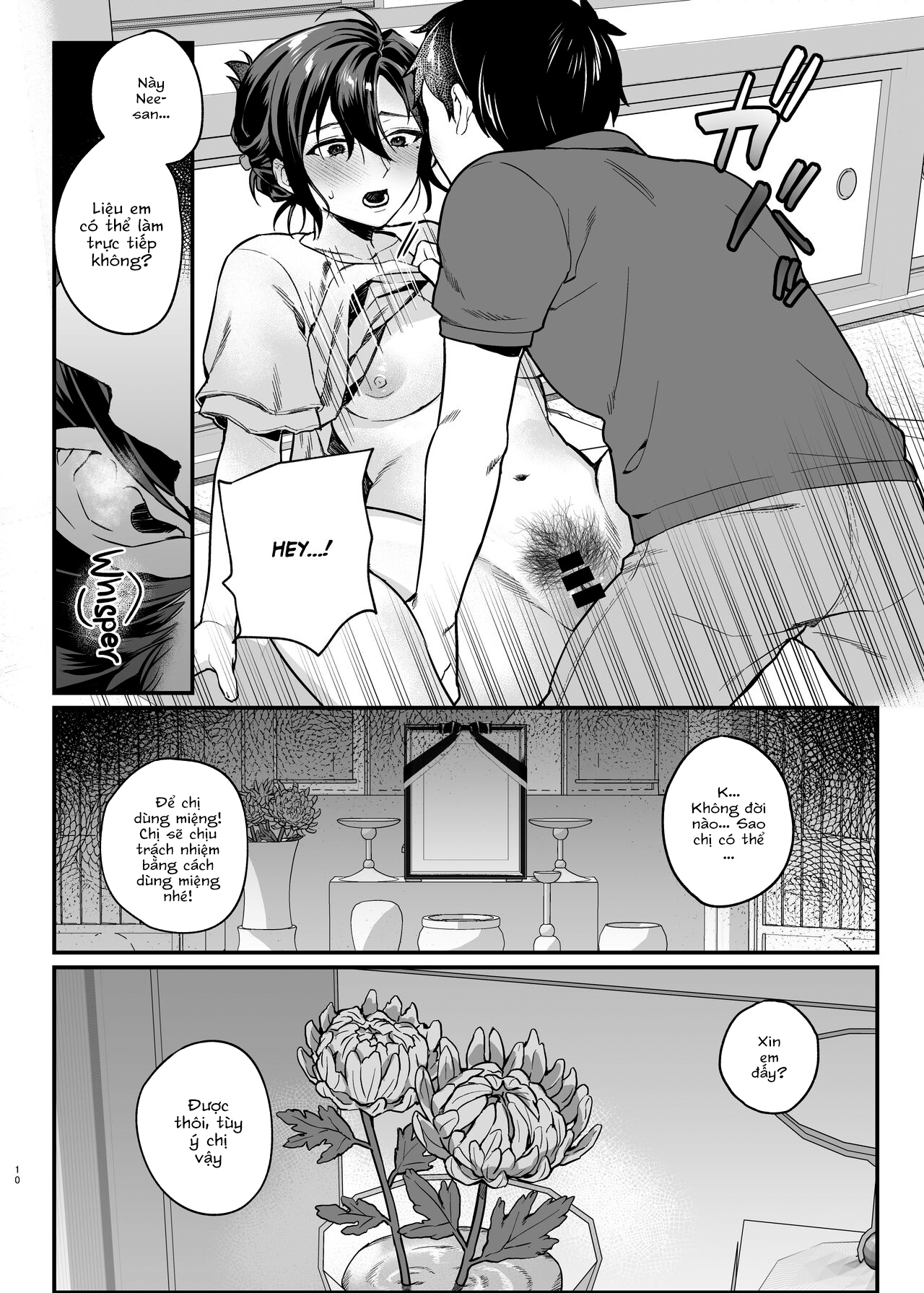Đọc truyện hentai Góa phụ của anh trai tôi - Oneshot