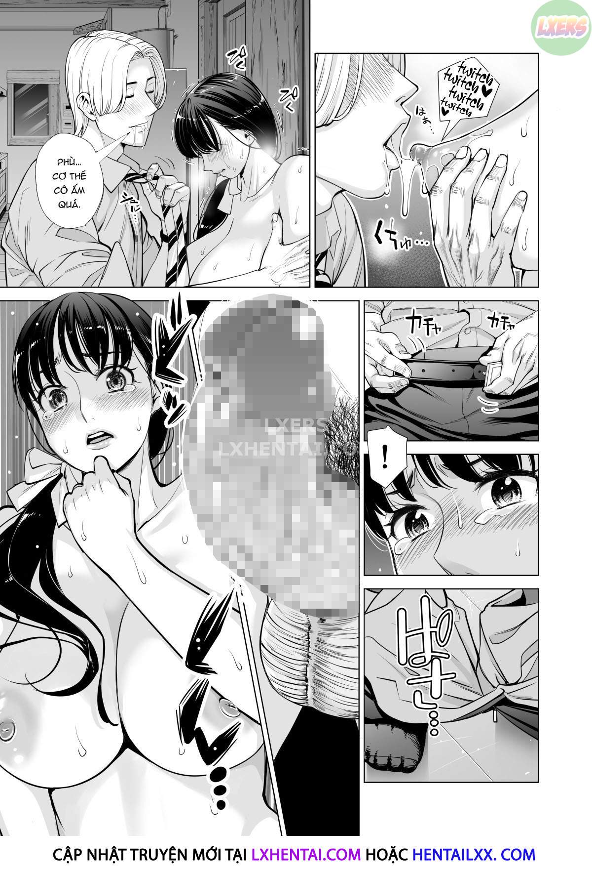 Đọc truyện hentai A Housewife Stolen By A Coworker Besides Her Blackout Drunk Husband - Chap 1