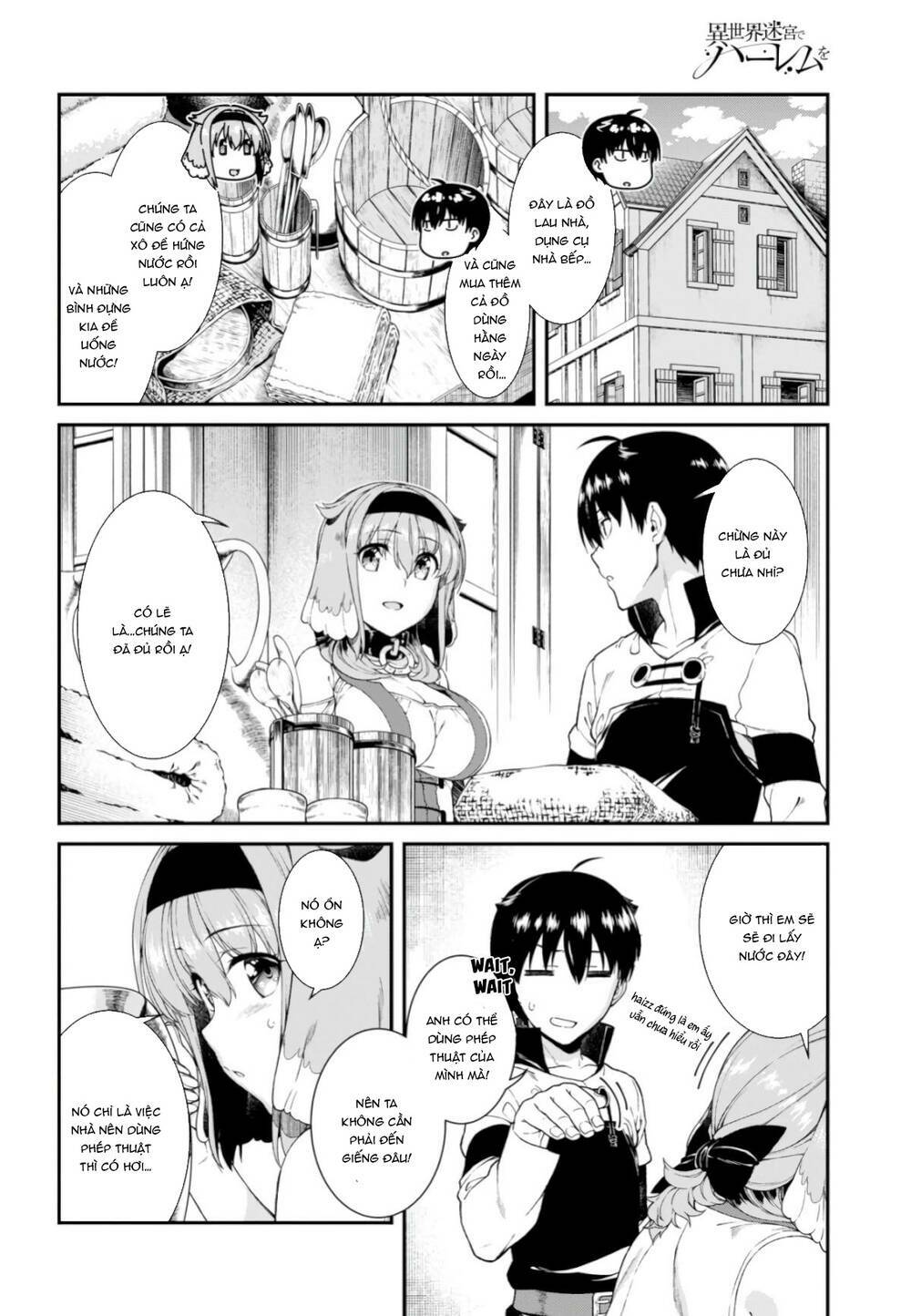 Đọc truyện hentai Lập Harem Chốn Mê Cung Ở Dị Giới - Chap 17