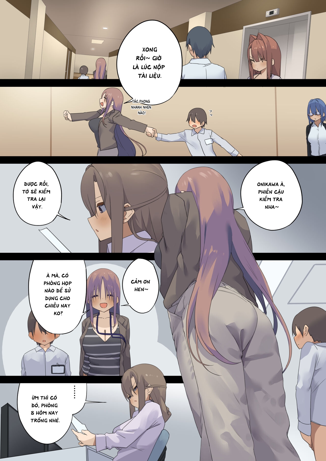 Đọc truyện hentai Business Sex Manner Intern Hen - Chap 1.