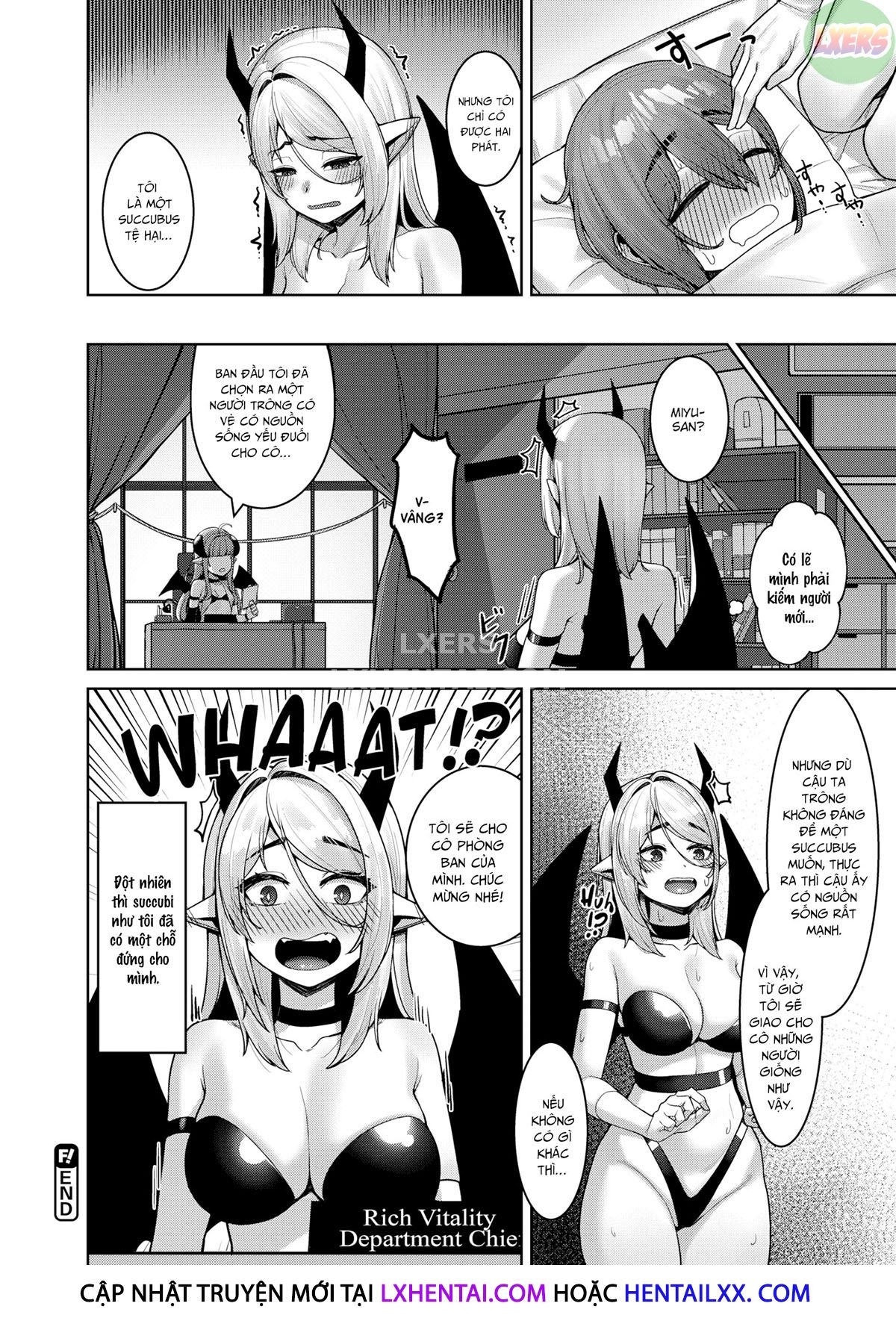 Đọc truyện hentai Succubus nở rộ - Oneshot
