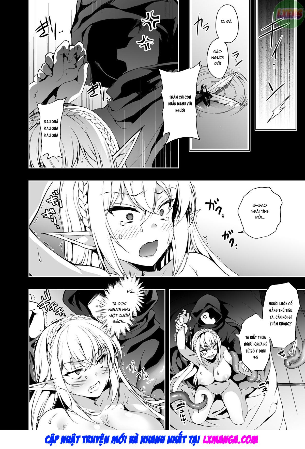 Đọc truyện hentai Elf ni Inmon o Tsukeru Hon Chap 2 LEVEL:2
