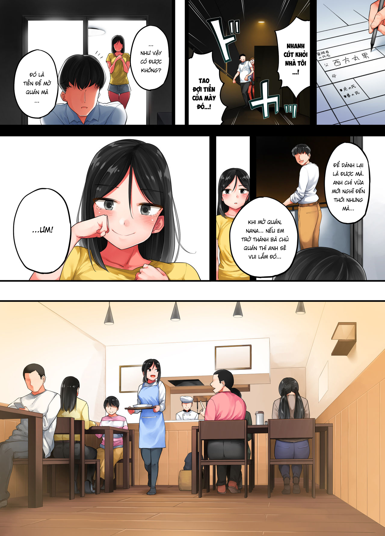 Đọc truyện hentai Khi tôi bế cô gái gầy gò của mình lên, cô ấy ướt sũng - Part 4-End