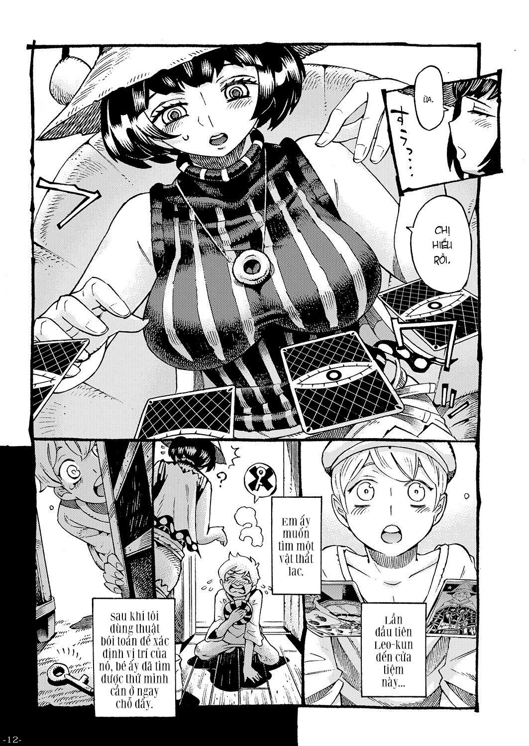 Đọc truyện hentai Chuyện tình cô phù thủy - Chap 1