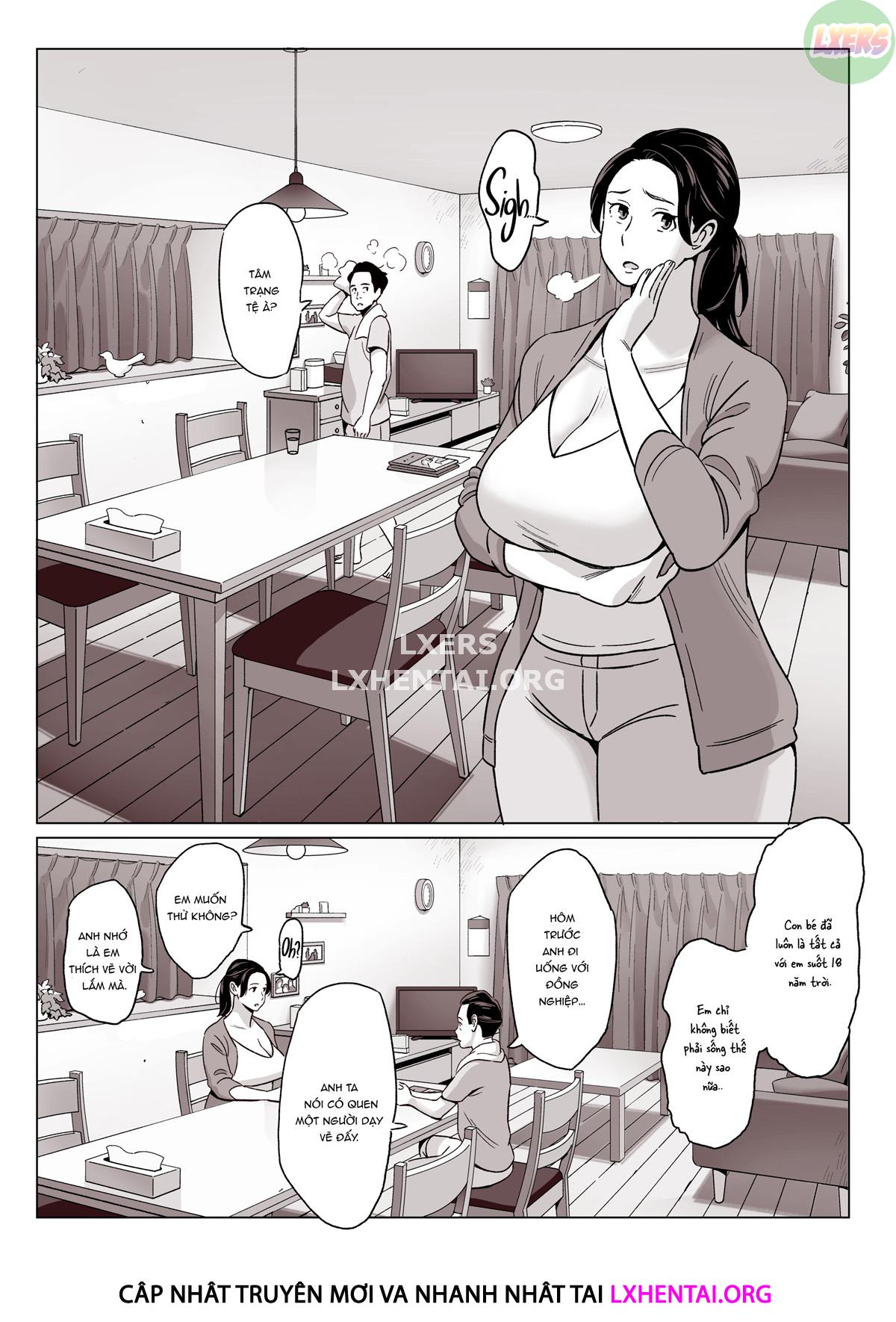 Đọc truyện hentai Bakunyuu Oyako O Kakushidori Shita Kekka… - Oneshot