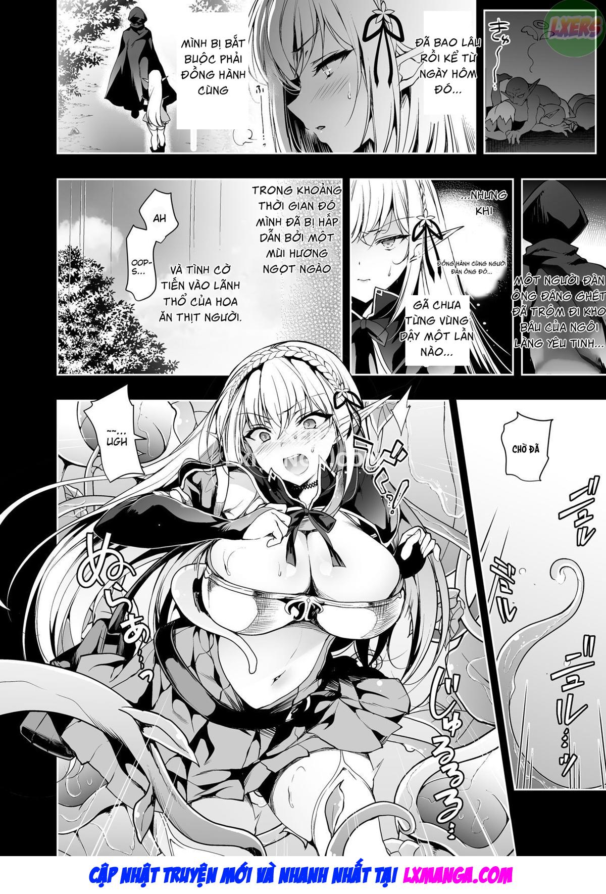 Đọc truyện hentai Elf ni Inmon o Tsukeru Hon Chap 2 LEVEL:2