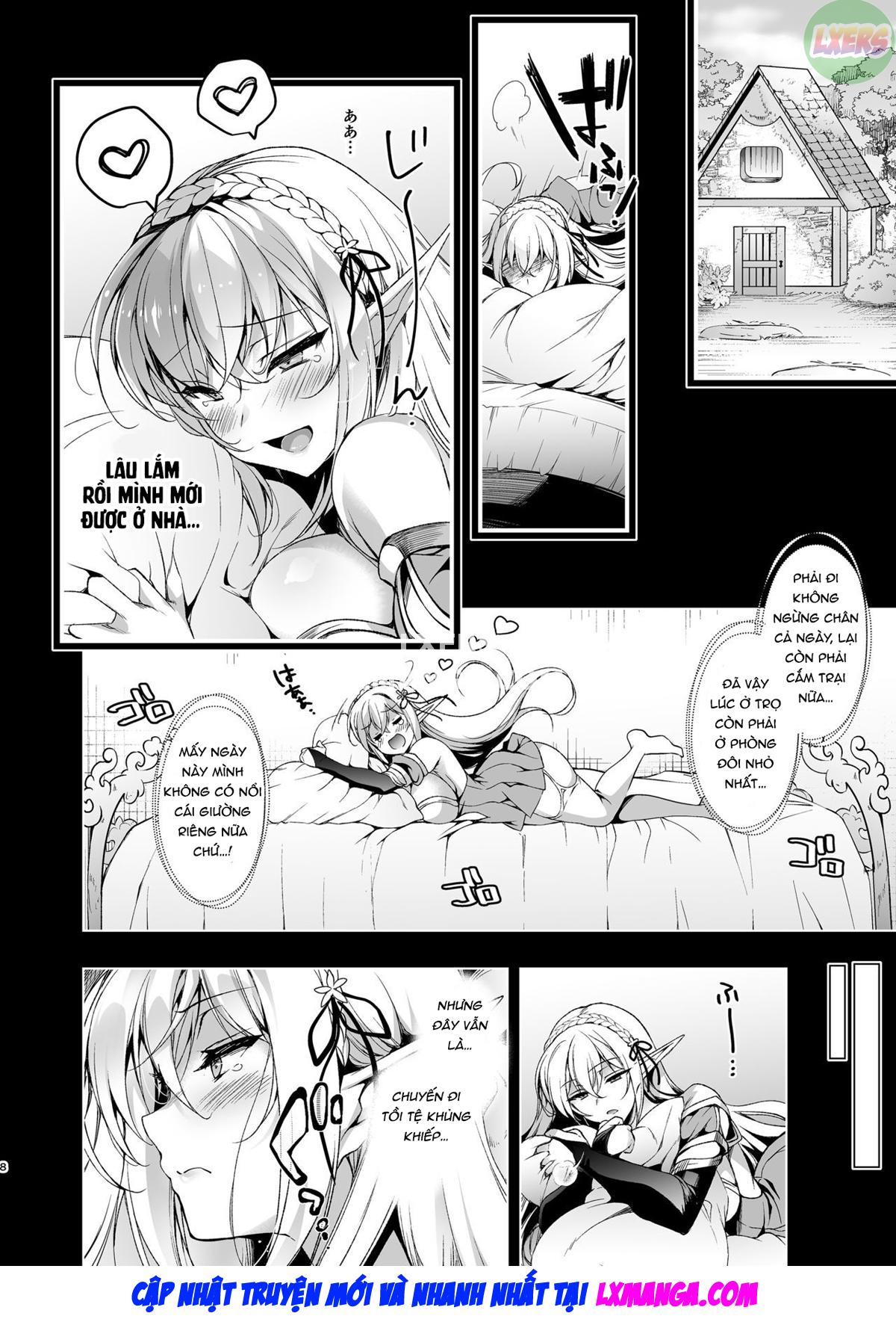 Đọc truyện hentai Elf ni Inmon o Tsukeru Hon Chap 3 LEVEL:3