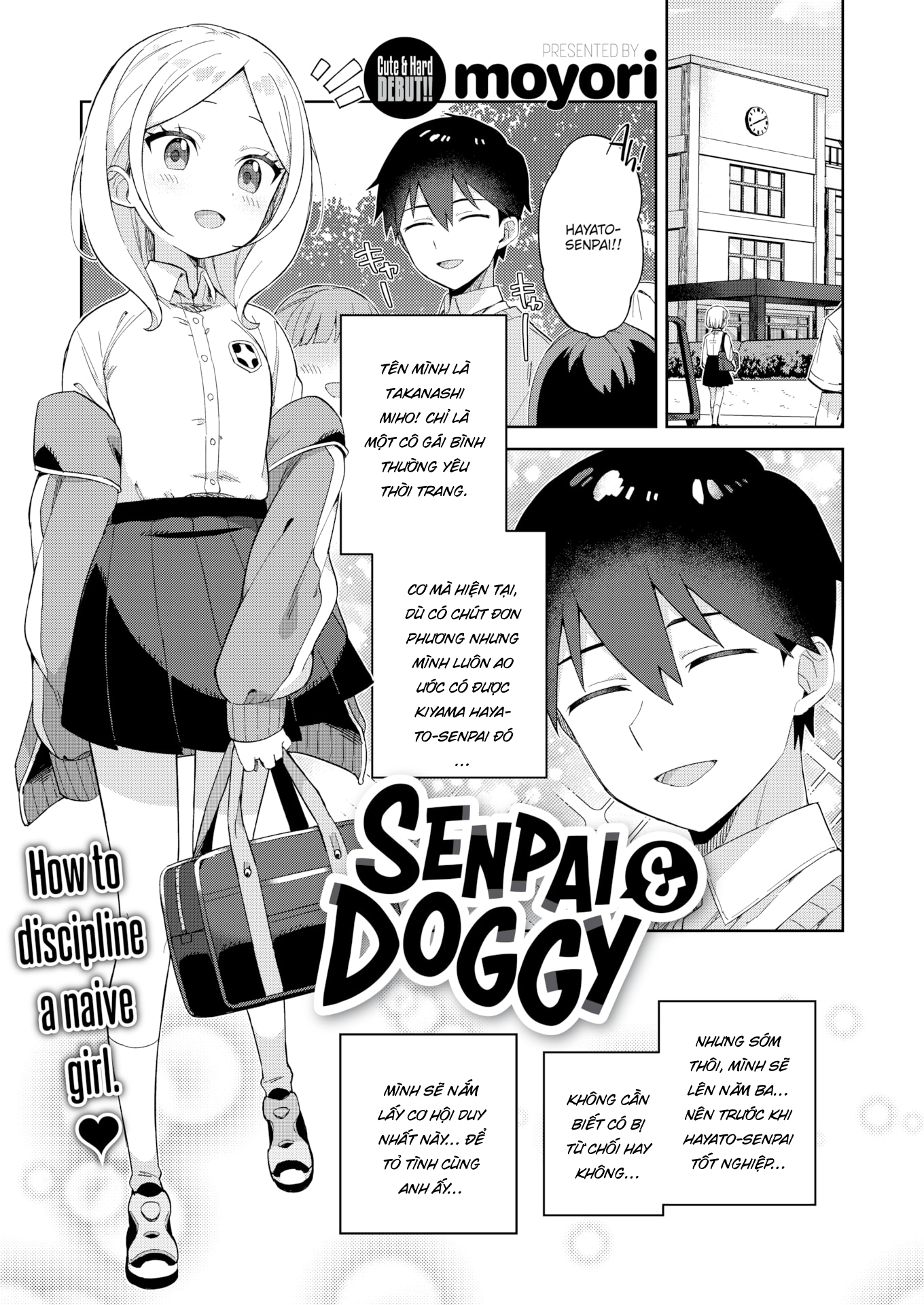 Đọc truyện hentai Cún ngoan của Senpai! - Oneshot Full story