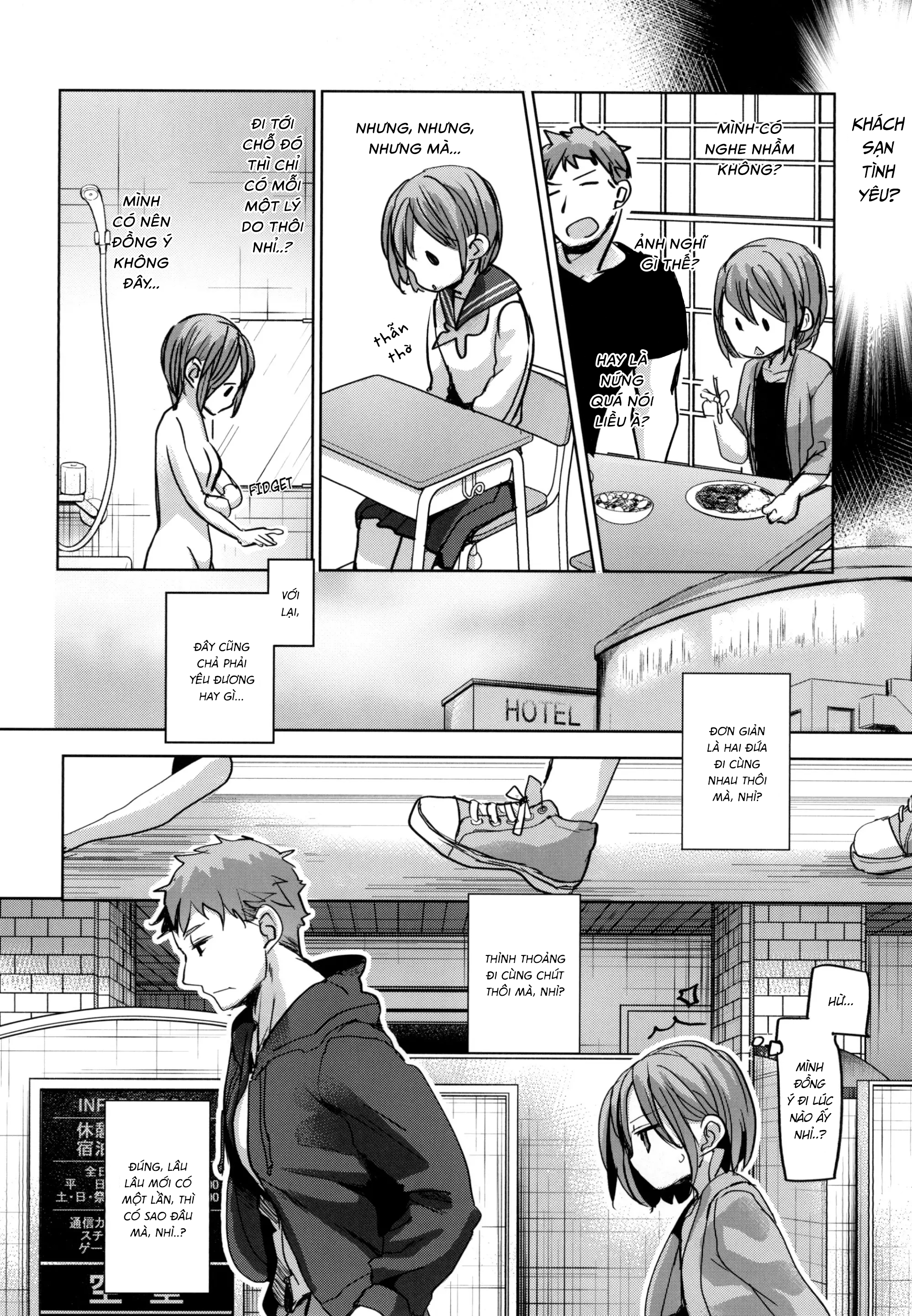 Đọc truyện hentai Cuộc sống hàng ngày của tôi và anh trai tôi - Chap 1