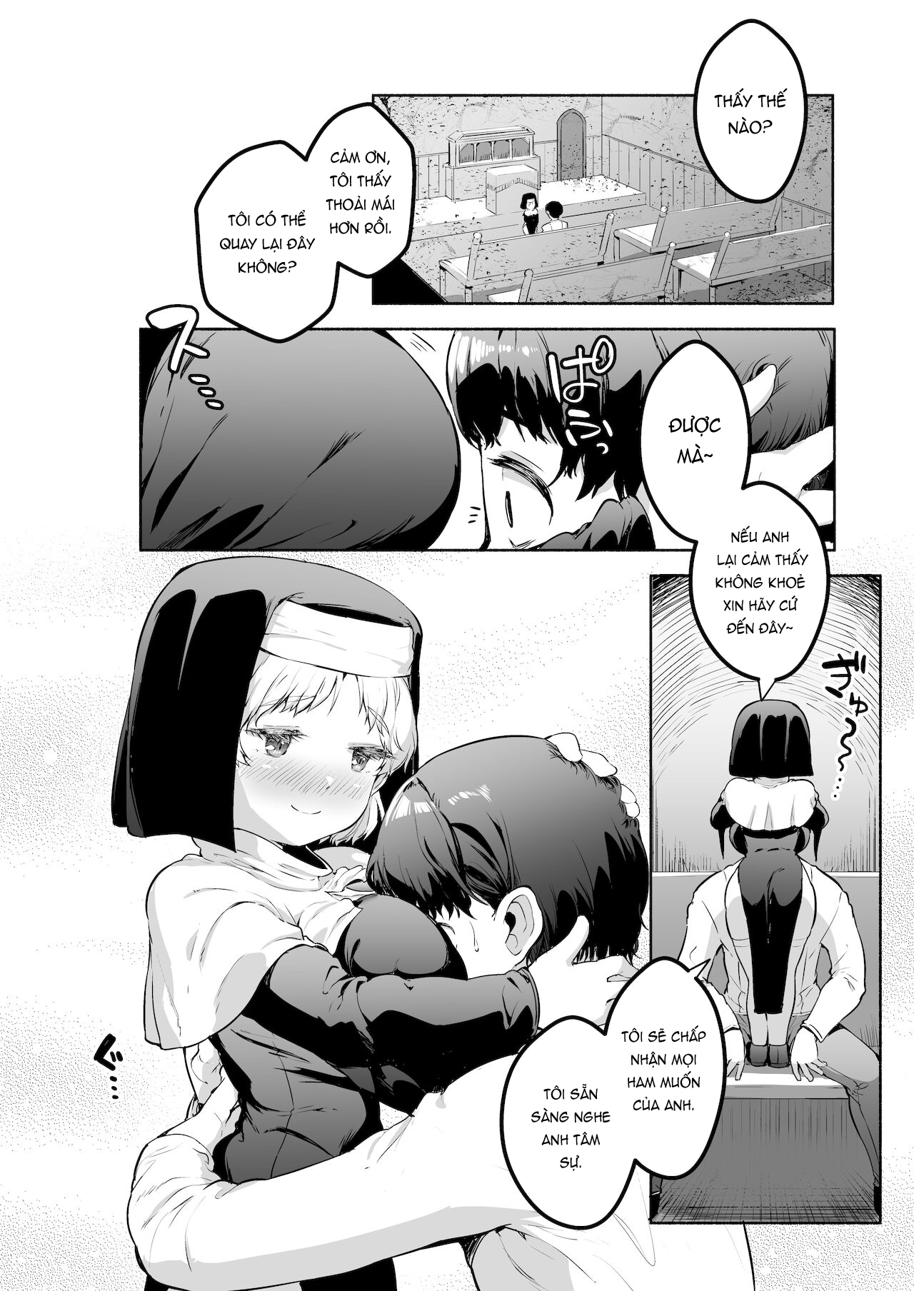 Đọc truyện hentai Ecchi na Zange o Sasete kureru Keiken na Loli Kyonyuu Sister-chan - Oneshot.