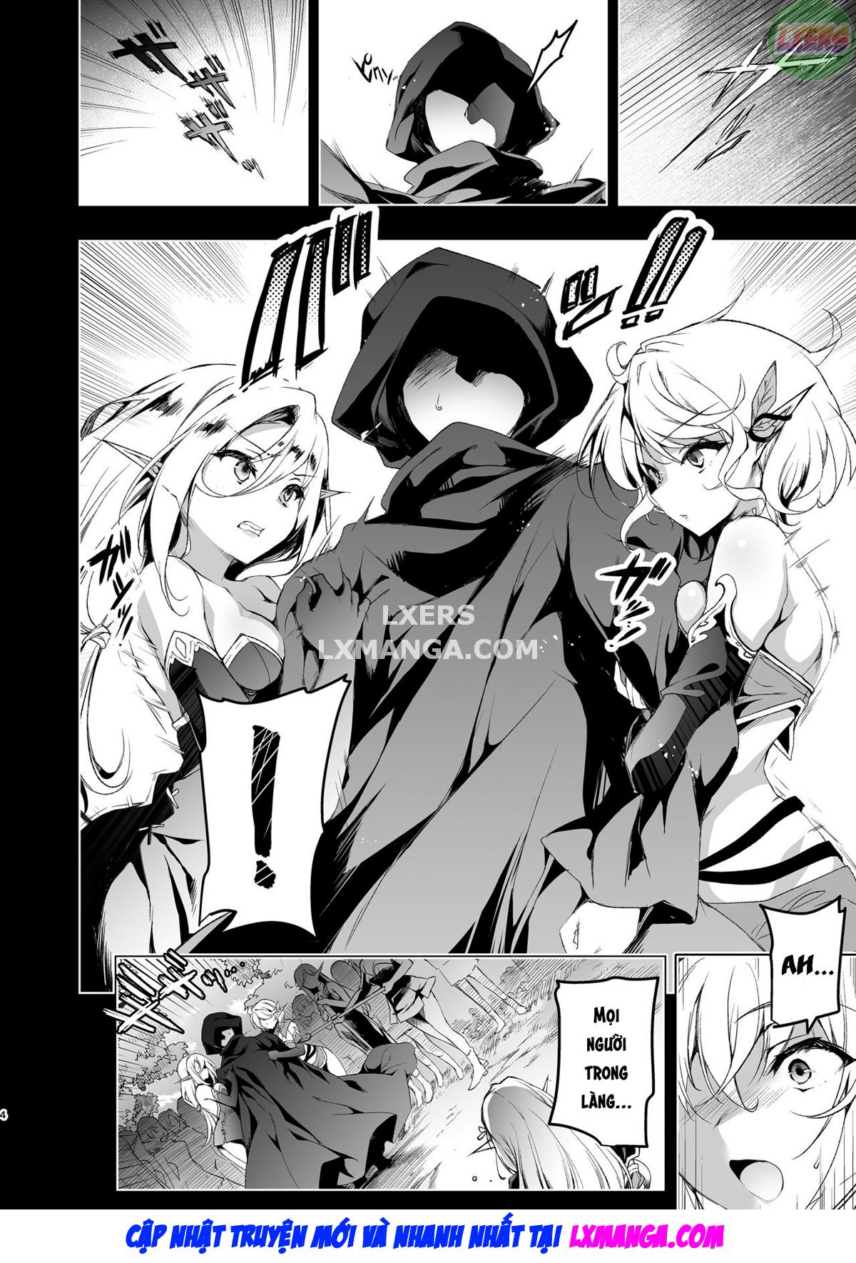 Đọc truyện hentai Elf ni Inmon o Tsukeru Hon Chap 3 LEVEL:3