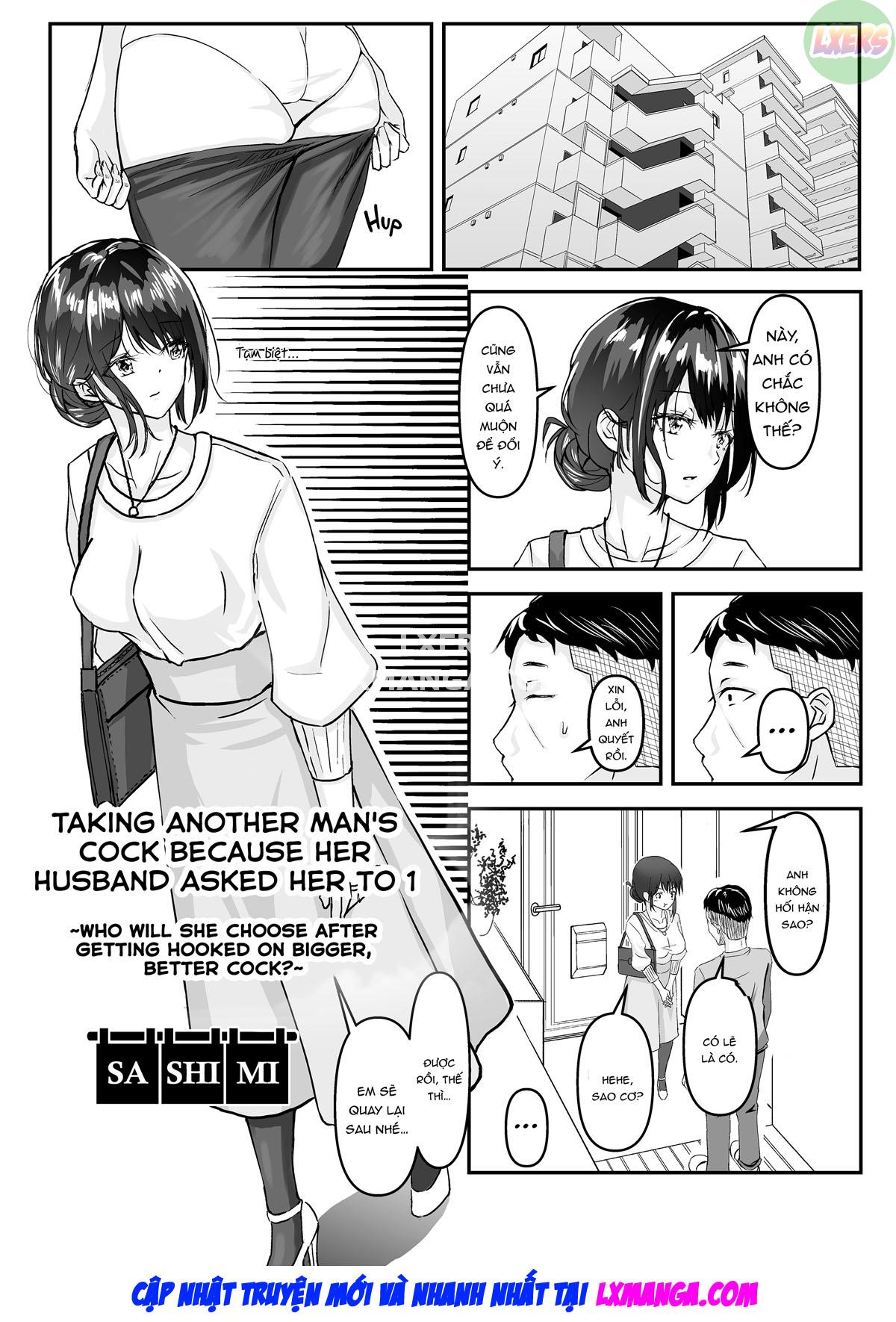 Đọc truyện hentai Otto No Tanomi De Taninbou O Ukeireta Tsuma ~Otto Ijou No Kaikan O Oshiekomareta Karada Wa Dare O Aisu~ - Oneshot
