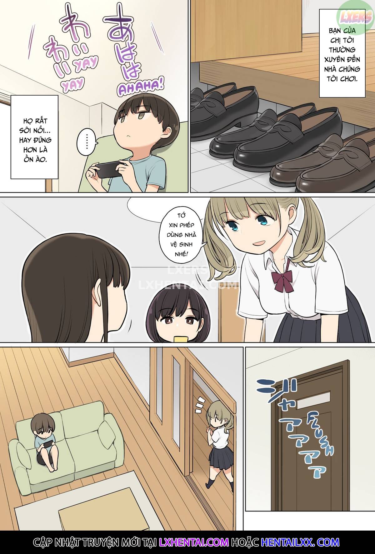 Đọc truyện hentai Onee-chan no Tomodachi ga Ecchi na Hito Bakari datta kara - Oneshot