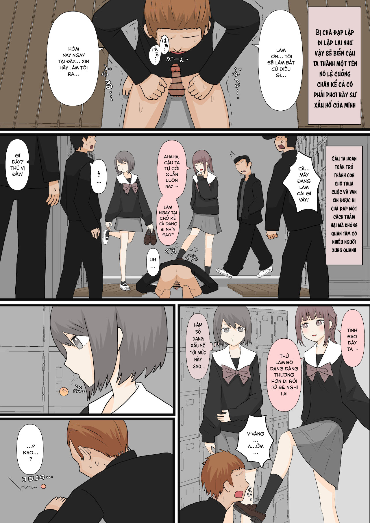 Đọc truyện hentai Trước Kế hoạch nô lệ chân nam - Oneshot