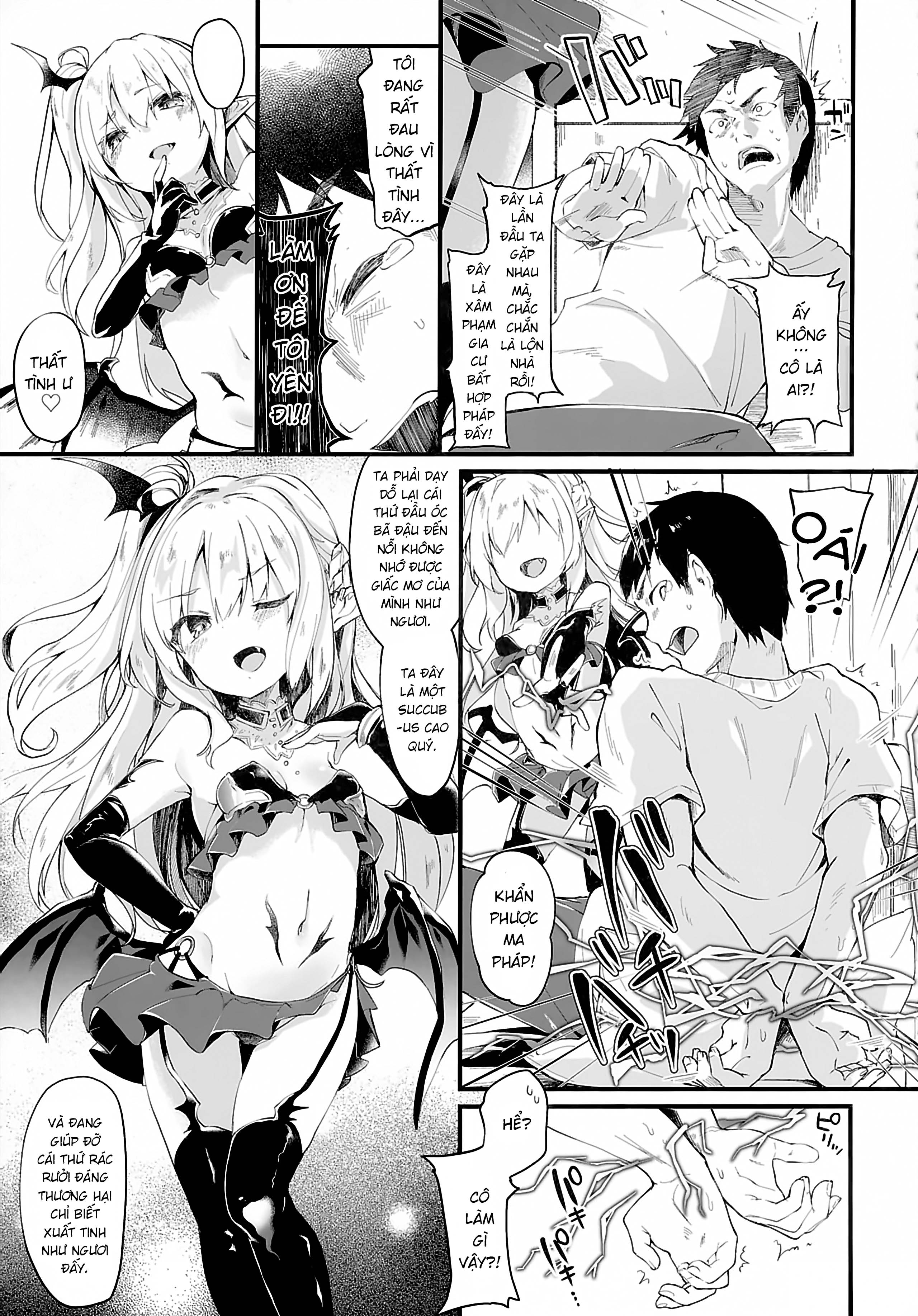 Đọc truyện hentai Boku wa Chiisana Succubus no Shimobe [Uncen] - Chap 1