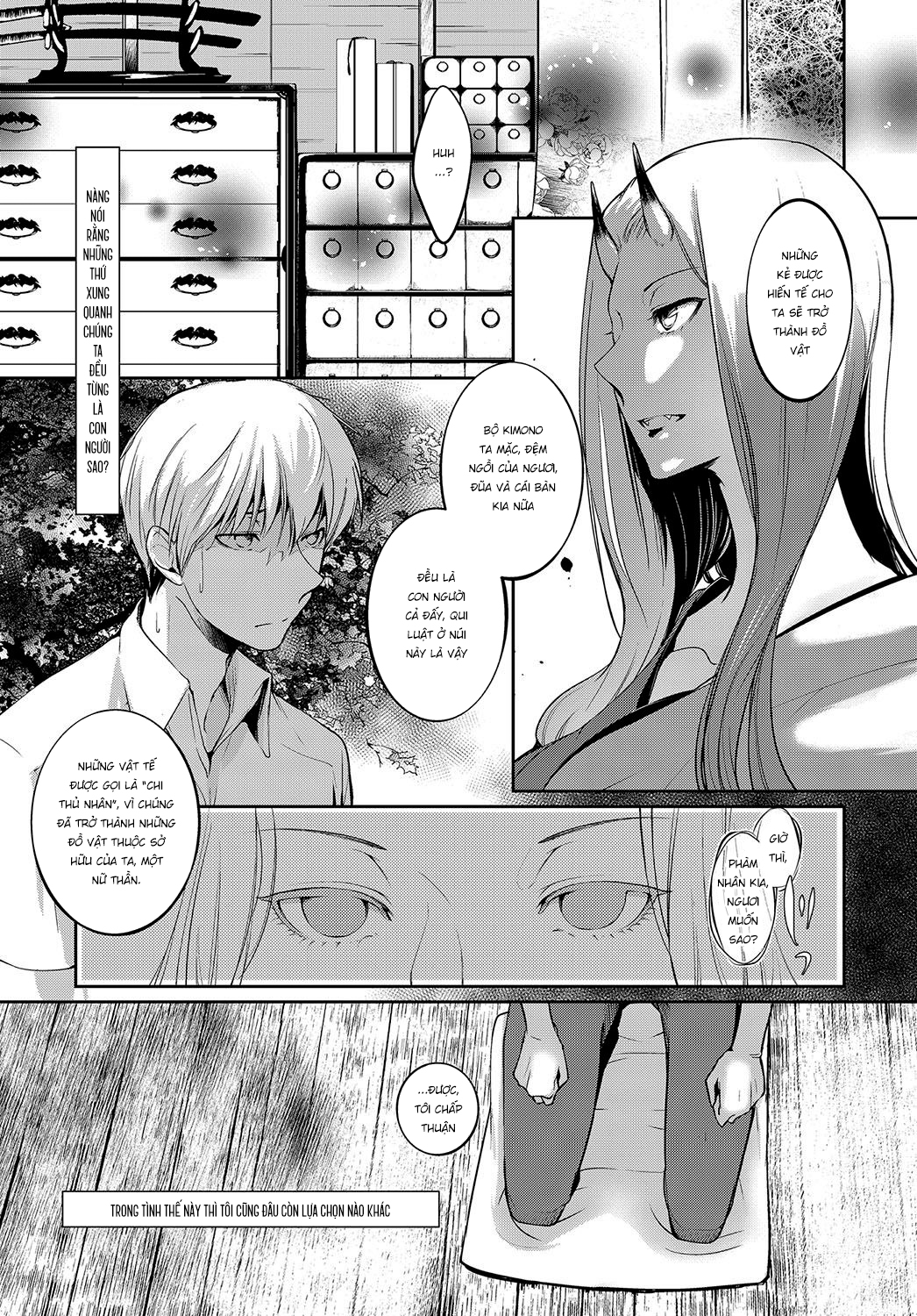 Đọc truyện hentai Chuyện tình nữ sơn thần - Chap 1