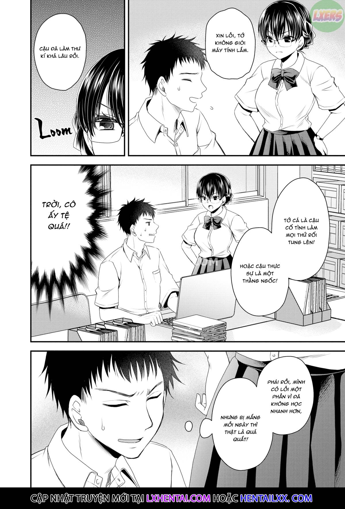 Đọc truyện hentai Chế độ nghiêm khắc của hội trưởng - Oneshot