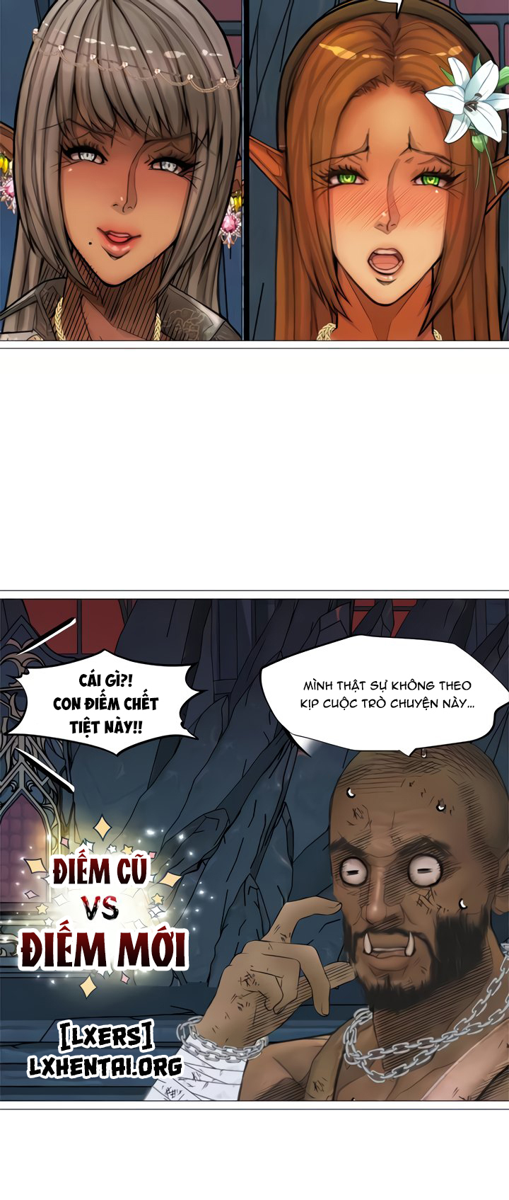 Đọc truyện hentai Nữ Hoàng Dark Elf Và Nô Lệ Orc Chap 31 END