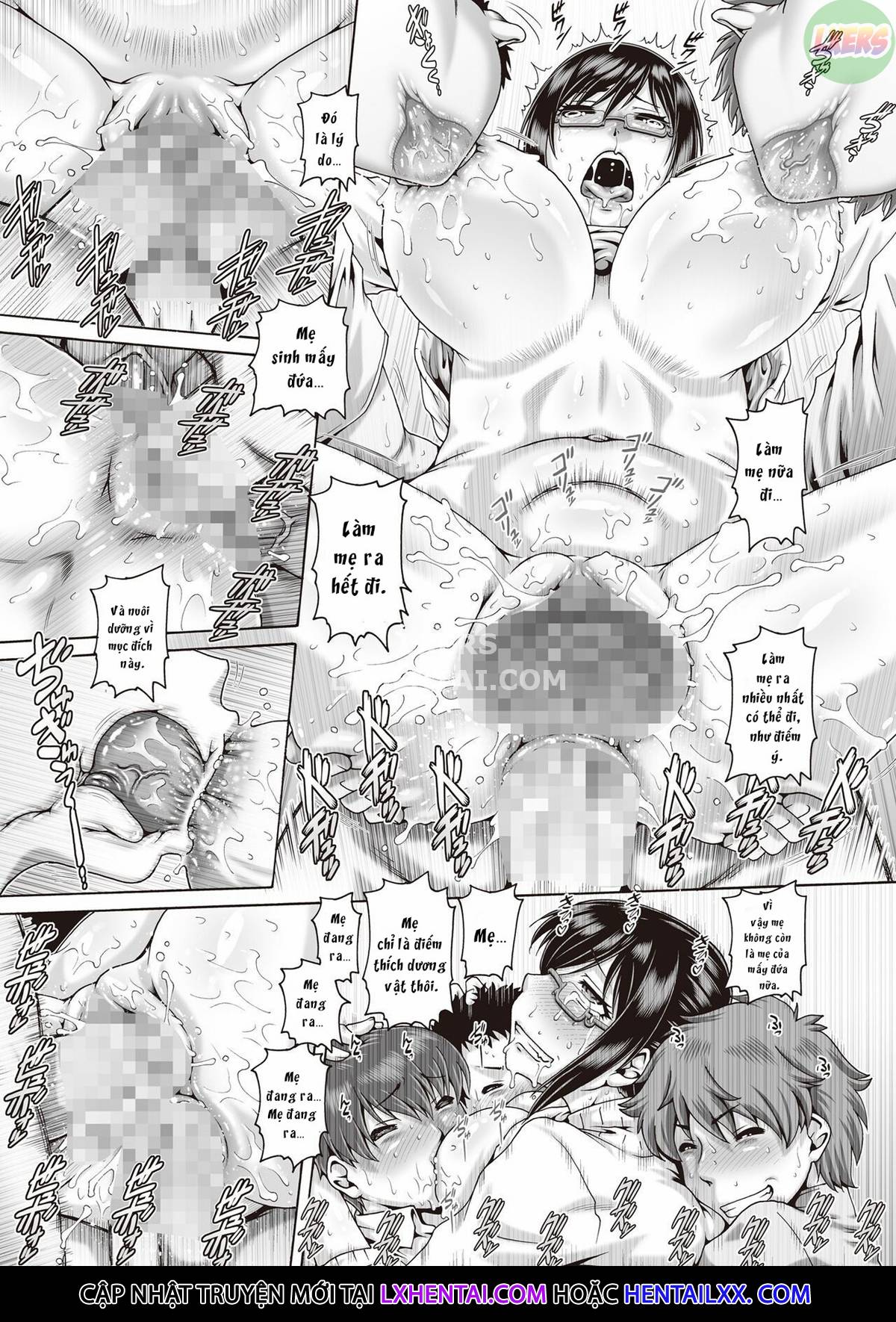Đọc truyện hentai Okaa-San To Naisho - Oneshot