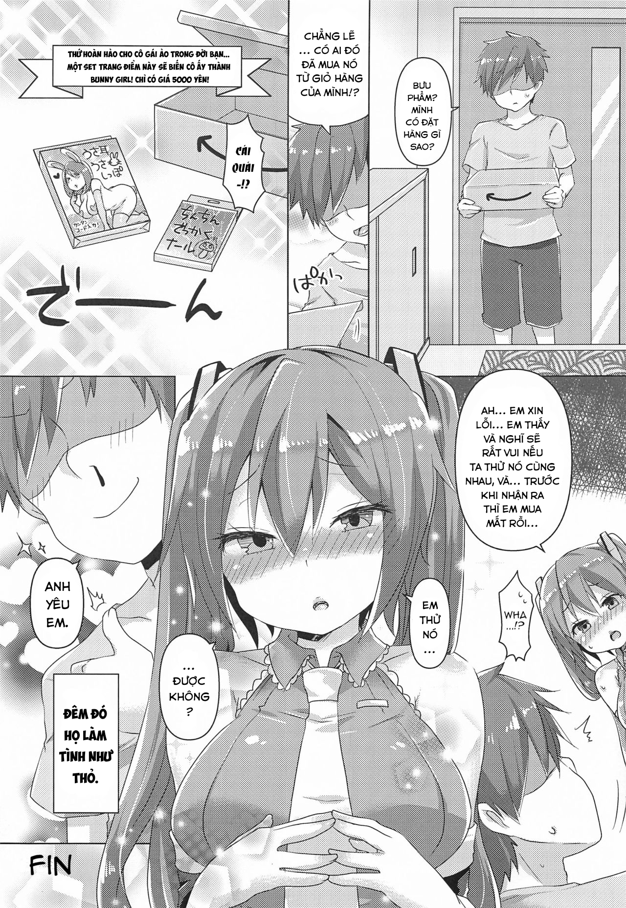 Đọc truyện hentai Miku-chan ni Nekomimi toka Plug in Shite Ichaicha Suru Hon (VOCALOID) - Oneshot