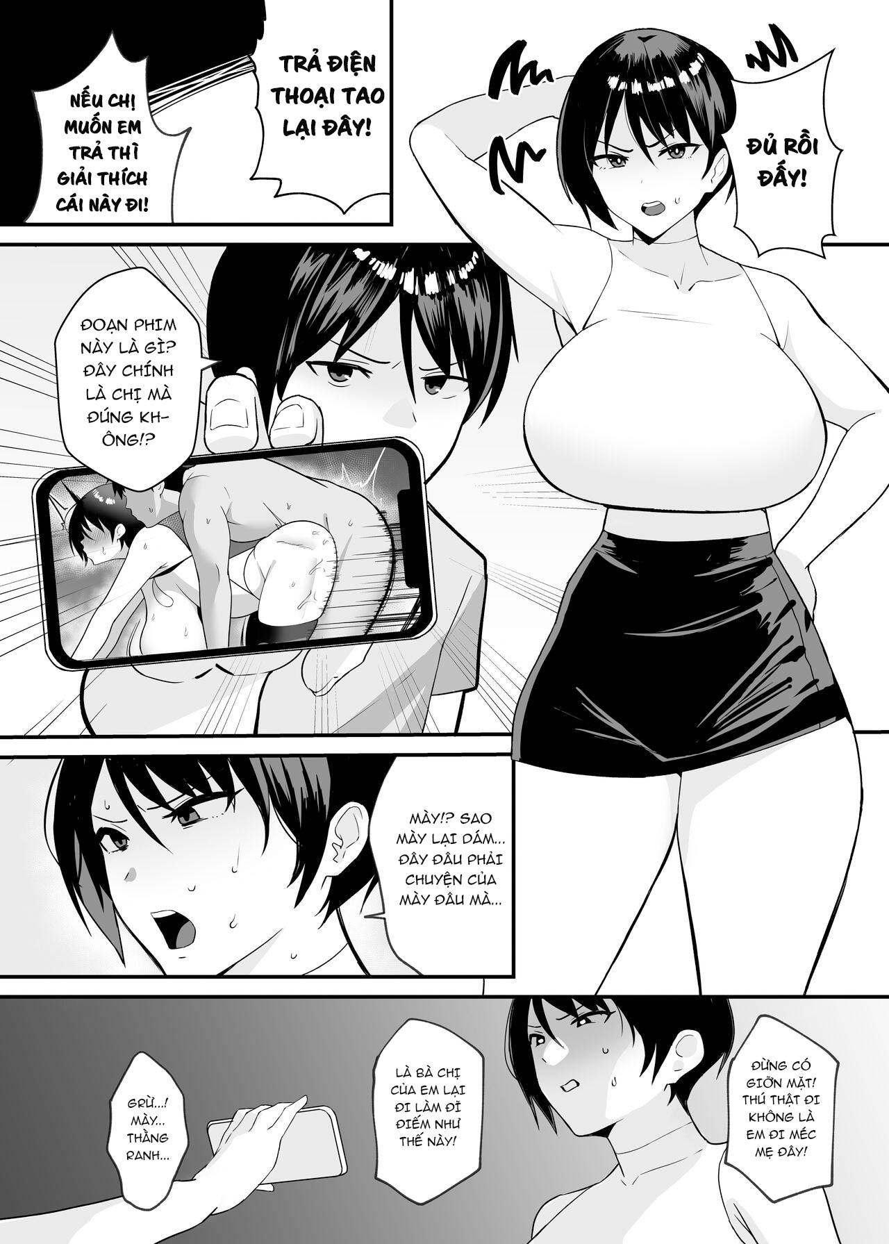 Đọc truyện hentai Cướp chị tôi ~ Một câu chuyện về việc khiến người chị của tôi, người đã làm một cuốn phim đen với người bạn chịch của chị ấy phải hiểu ra - Oneshot